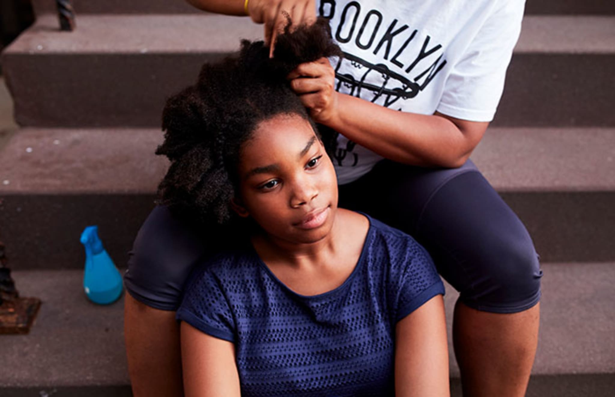 This is a photo of black hairstyles.