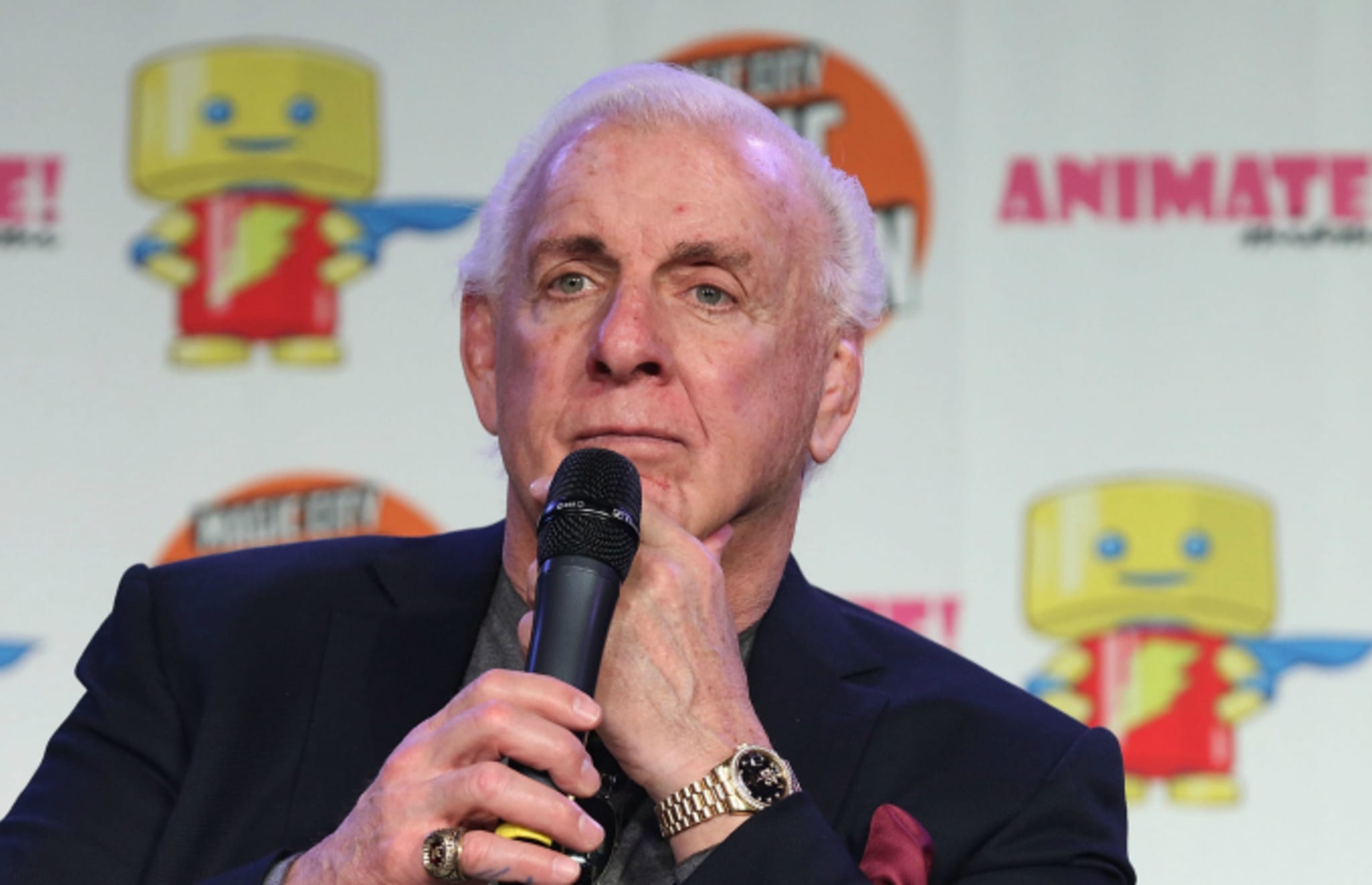 Ric Flair attends Magic City Comic Con