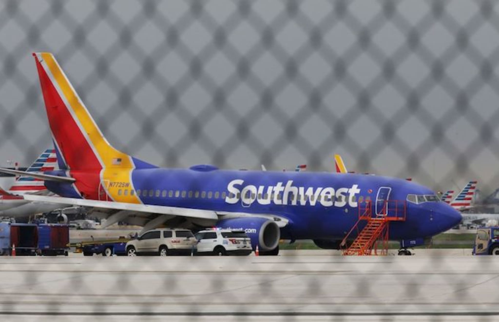 Southwest Airlines man