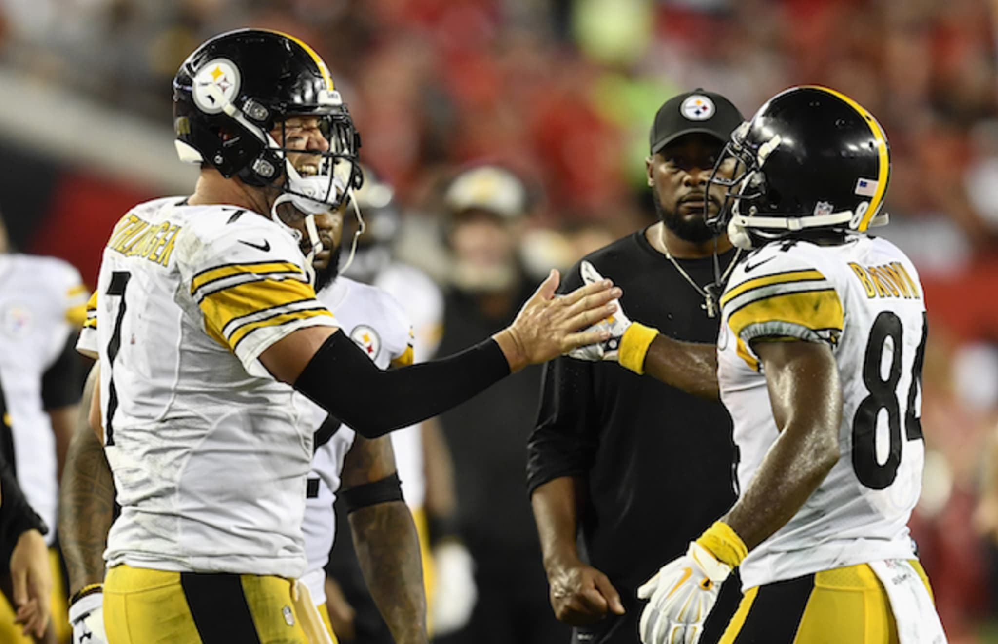 Ben Roethlisberger, Antonio Brown