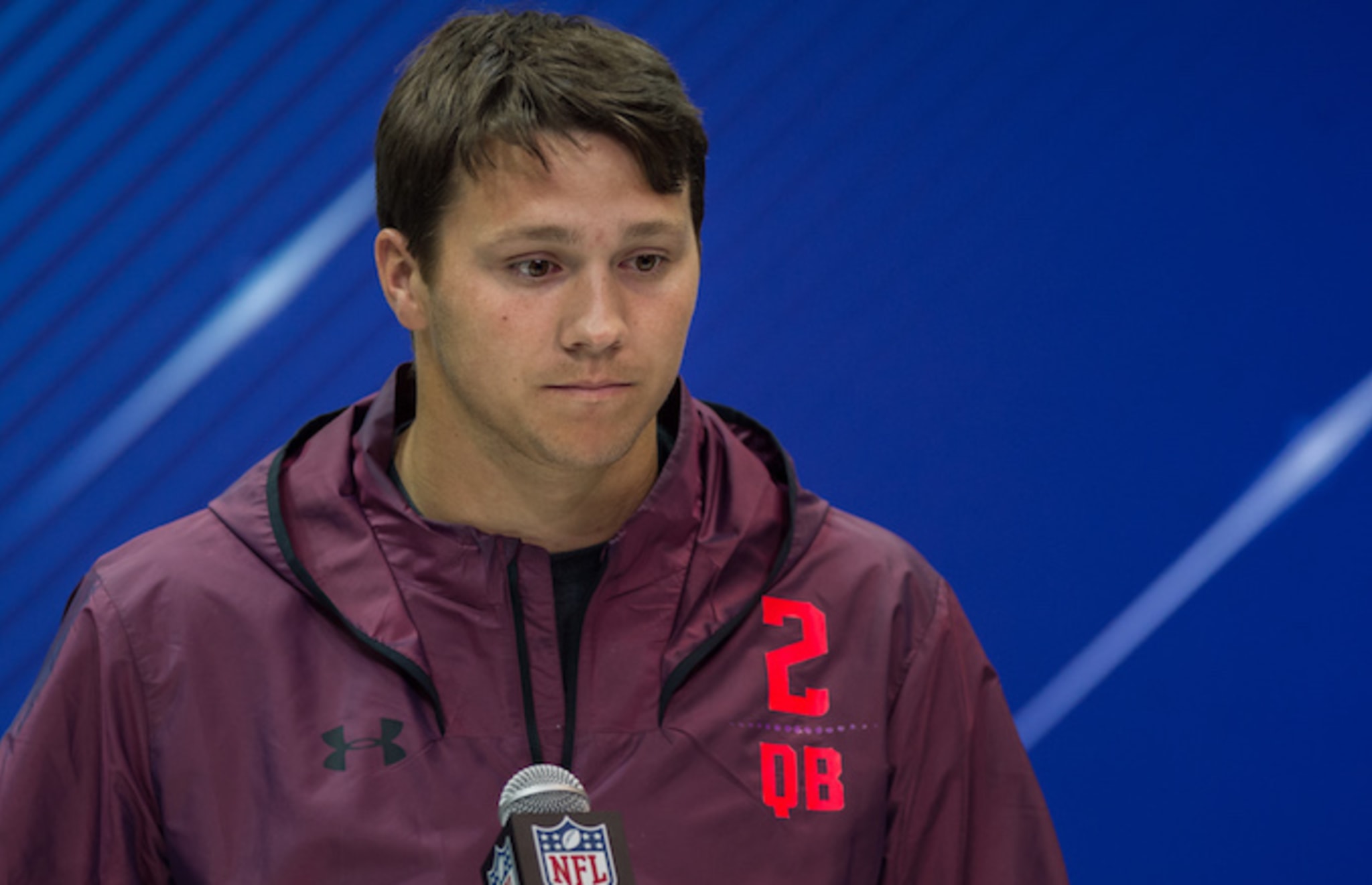 Wyoming quarterback Josh Allen