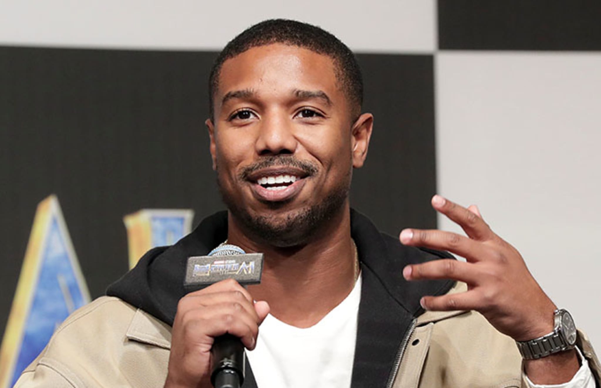 This is a photo of Michael B. Jordan.