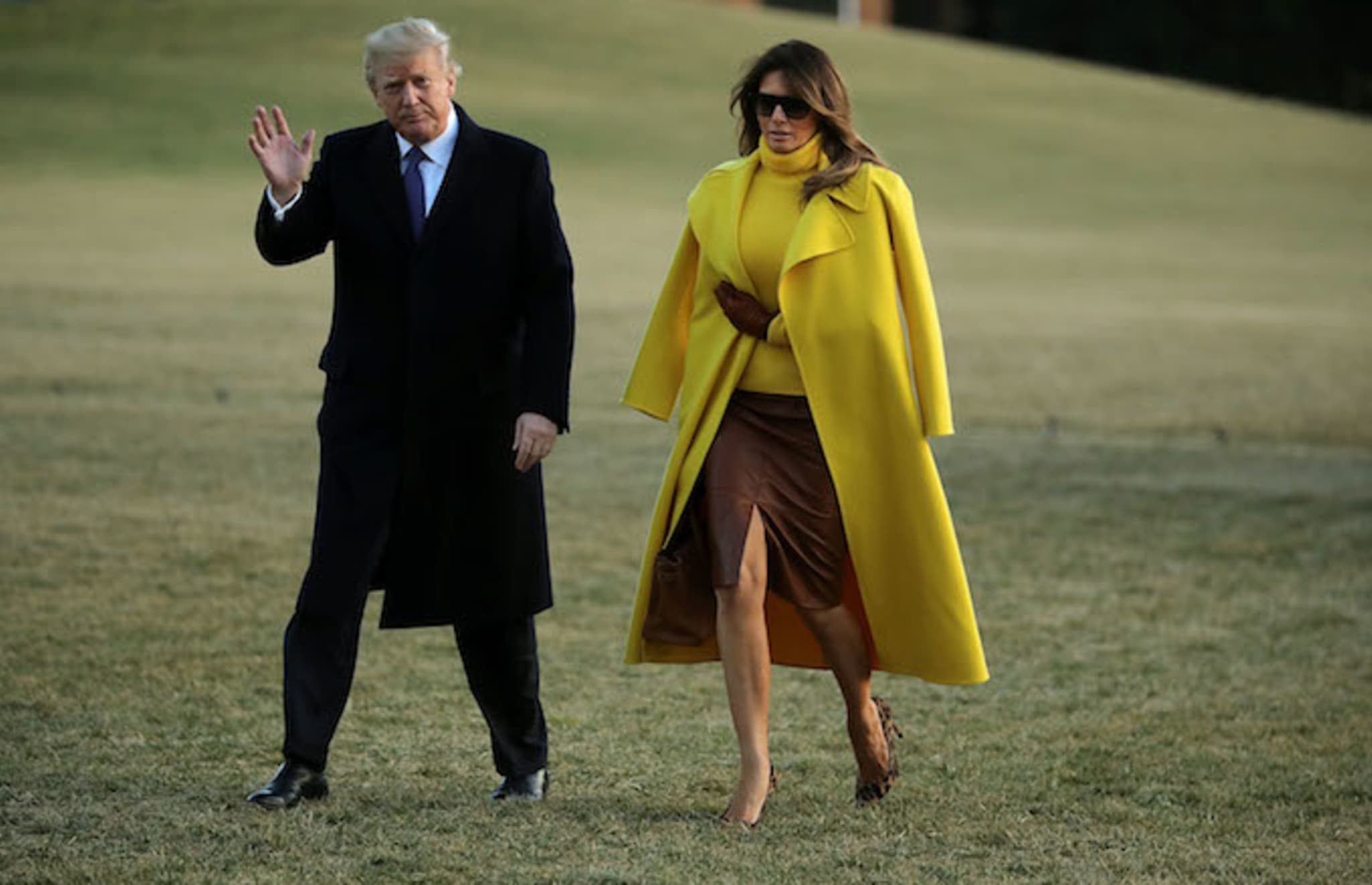 Donald Trump and Melania Trump