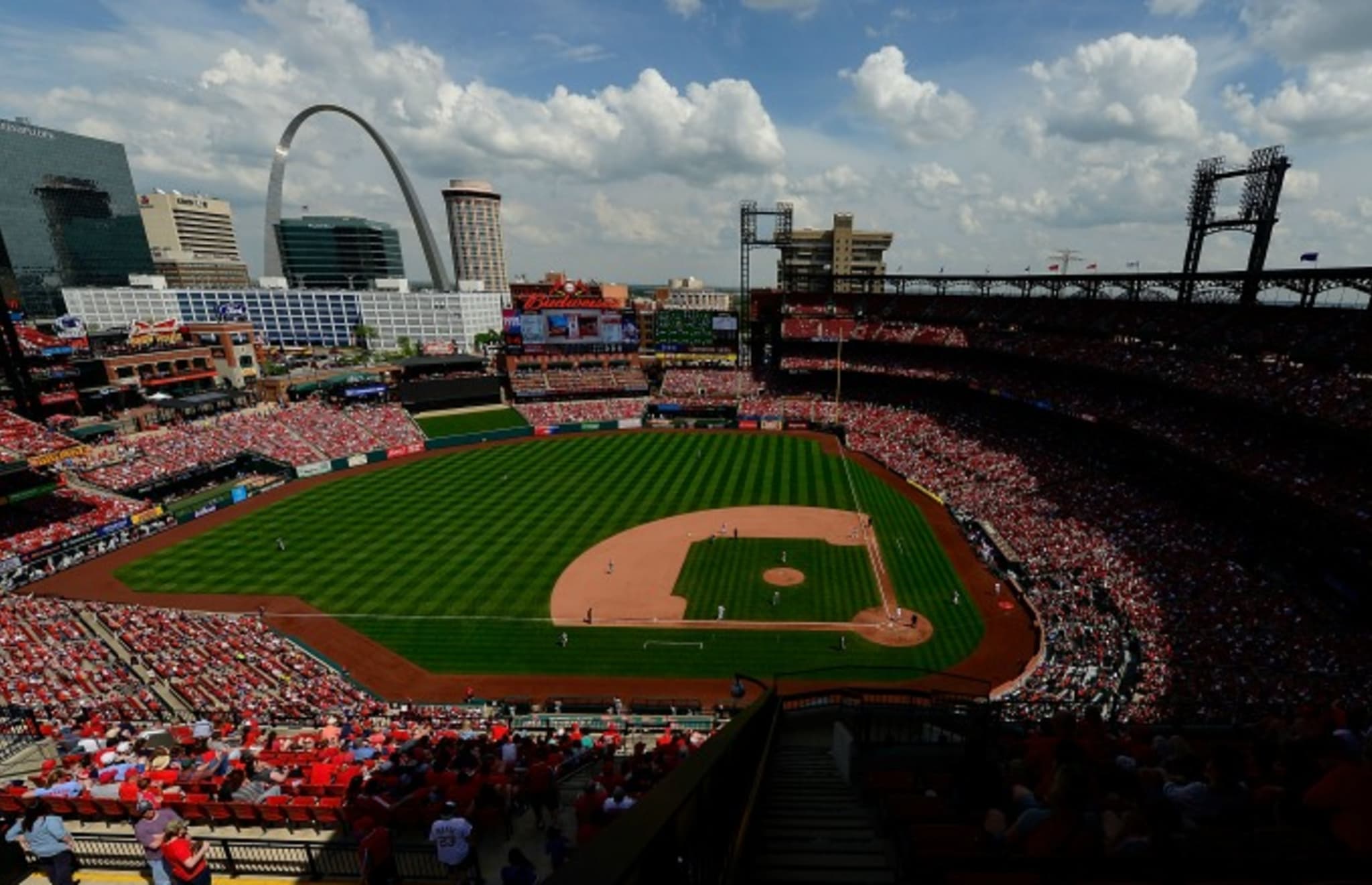 Busch Stadium.