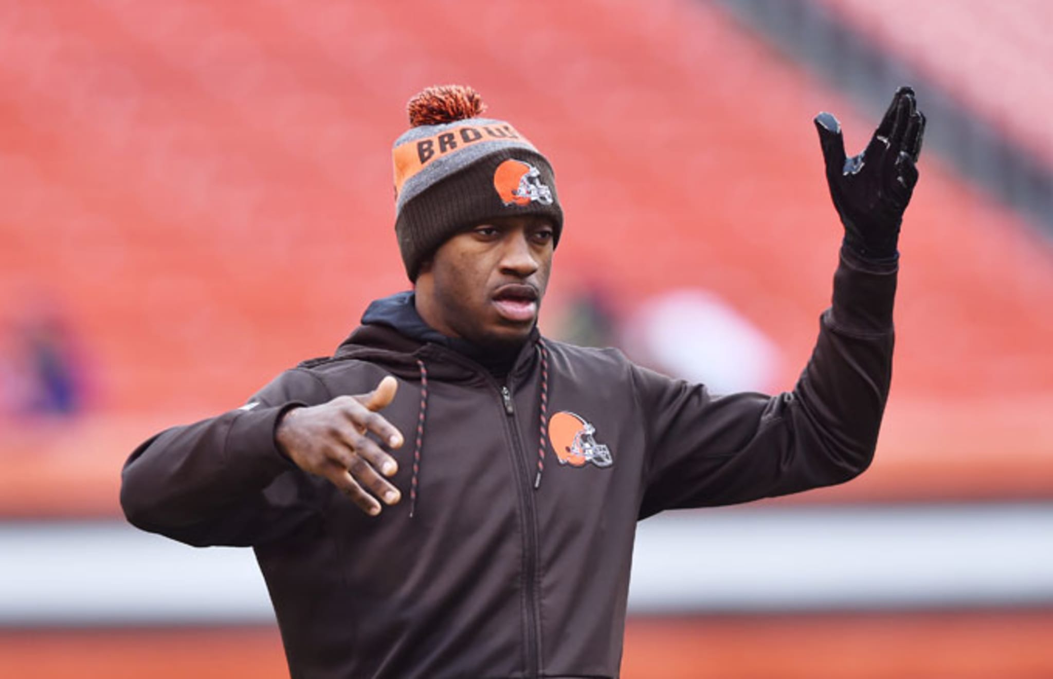 Former Browns quarterback Robert Griffin III.