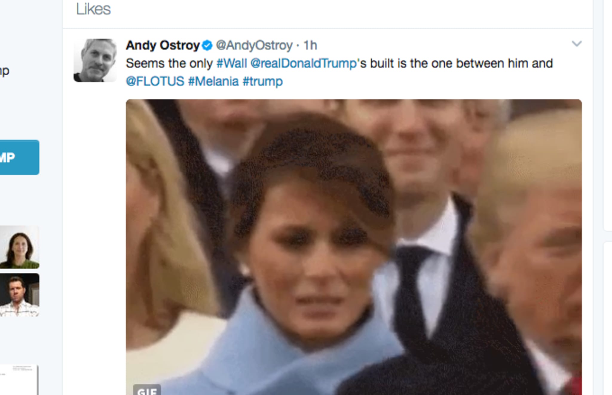 melania trump twitter