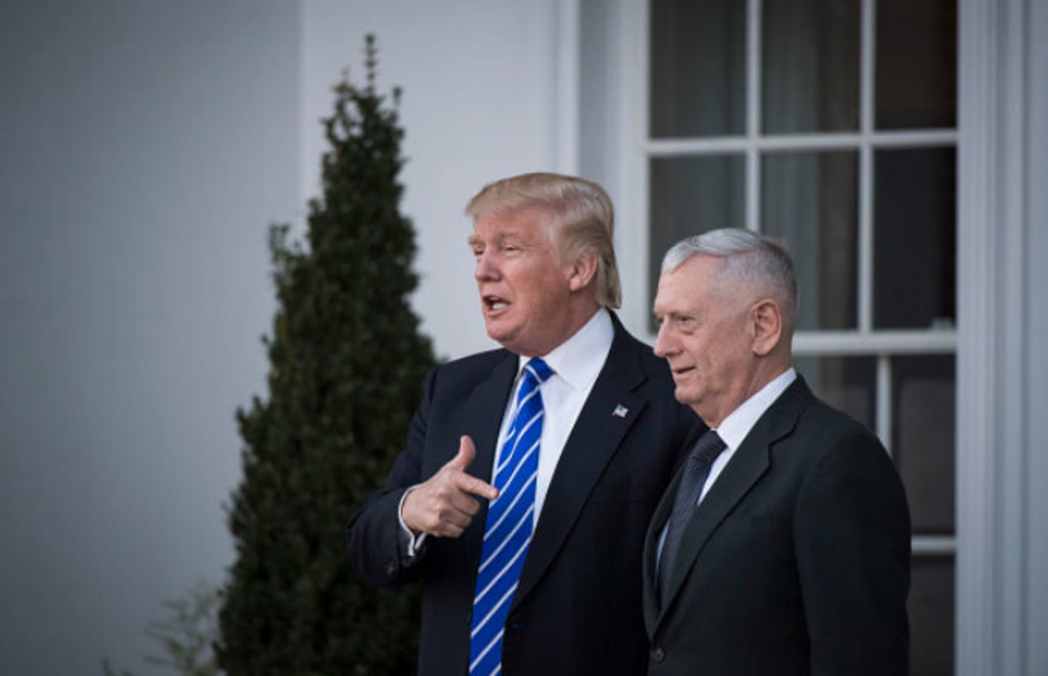 Trump and Mattis in NJ