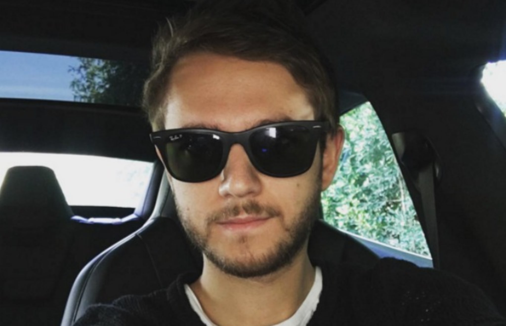 zedd instagram selfie car