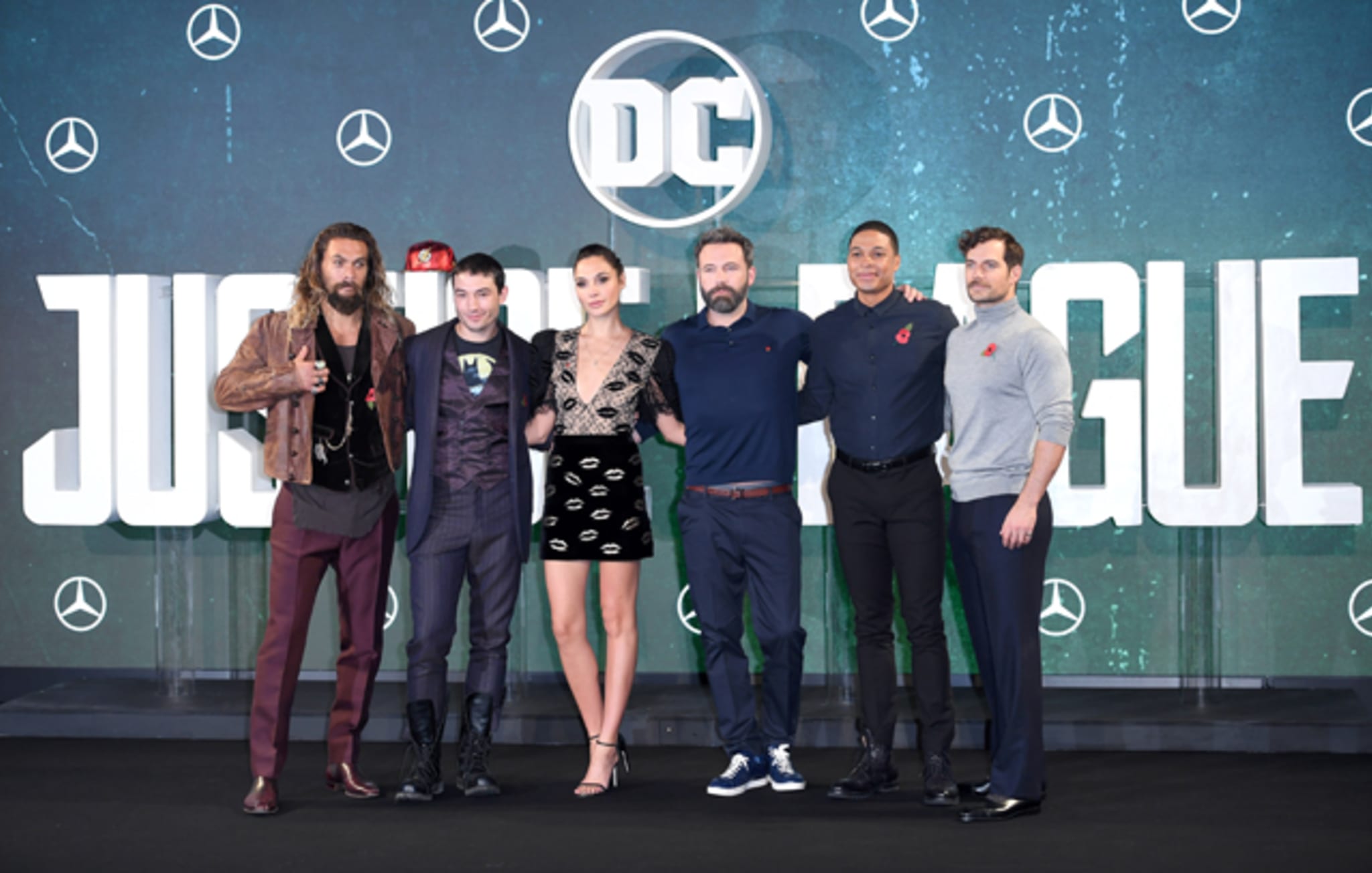 'Justice League' cast in London