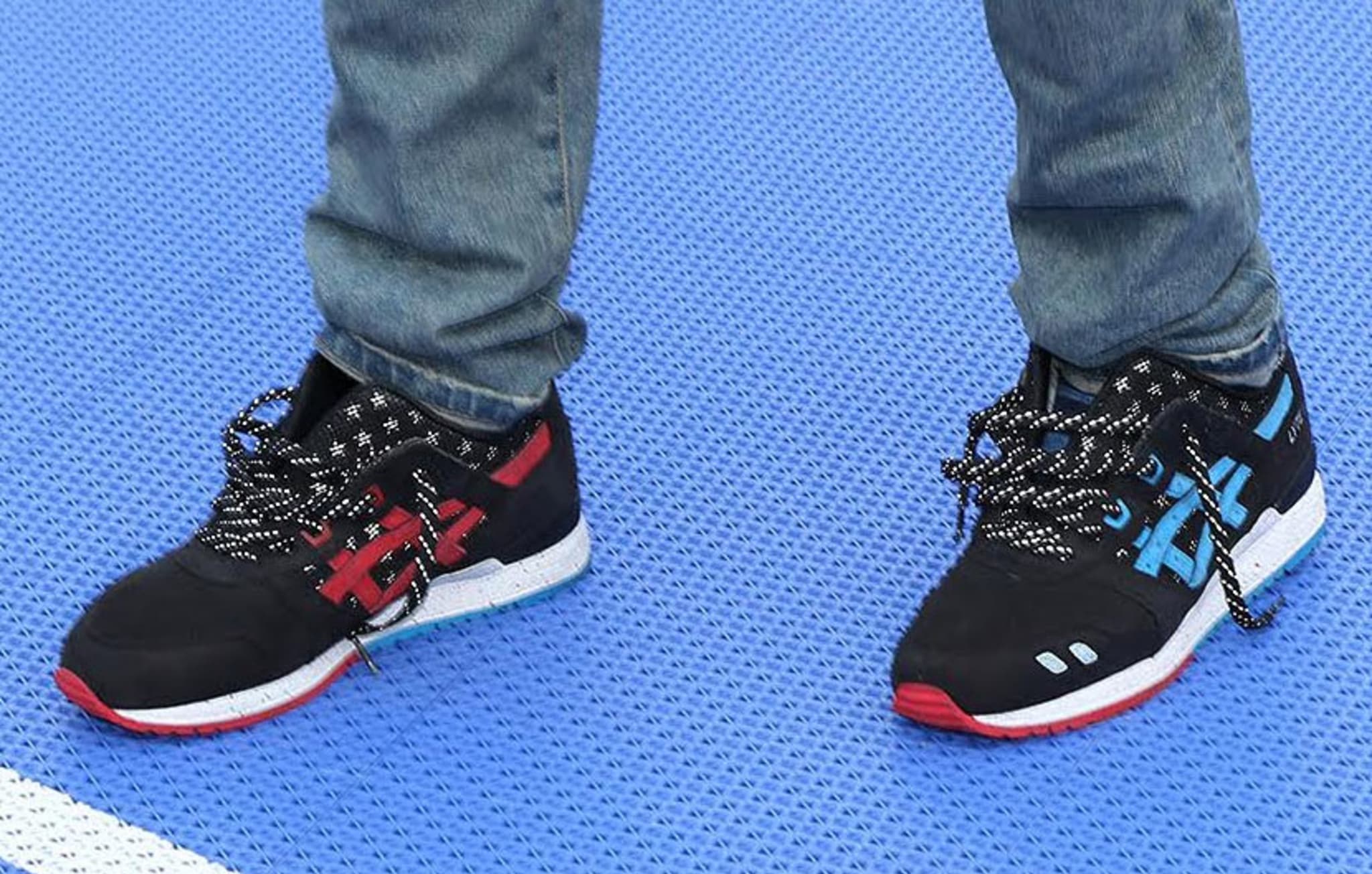 Wale wearing the 'Bottle Rocket' VILLA x Asics Gel-Lyte III (3)