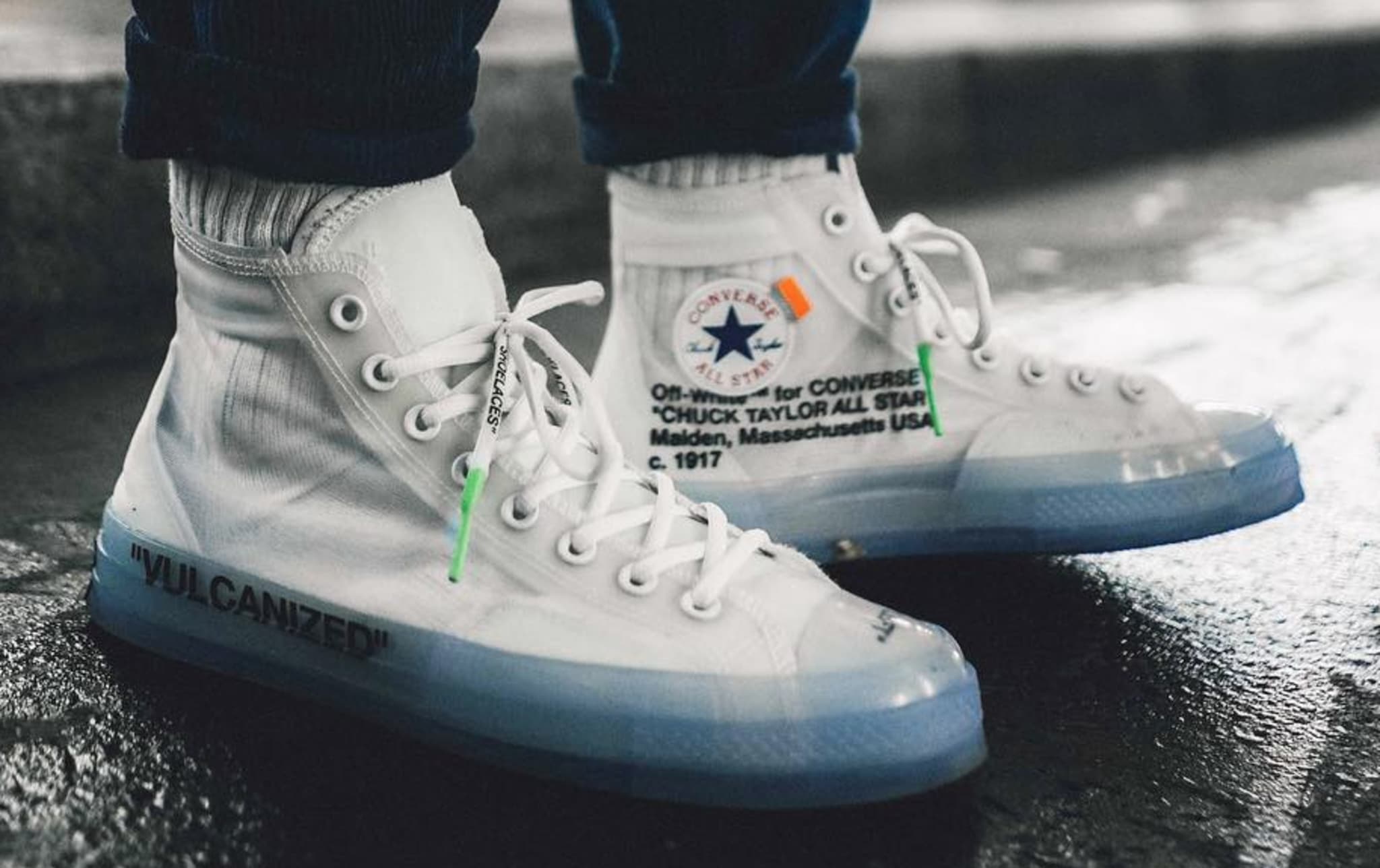 Off White Converse Chuck Taylor The Ten