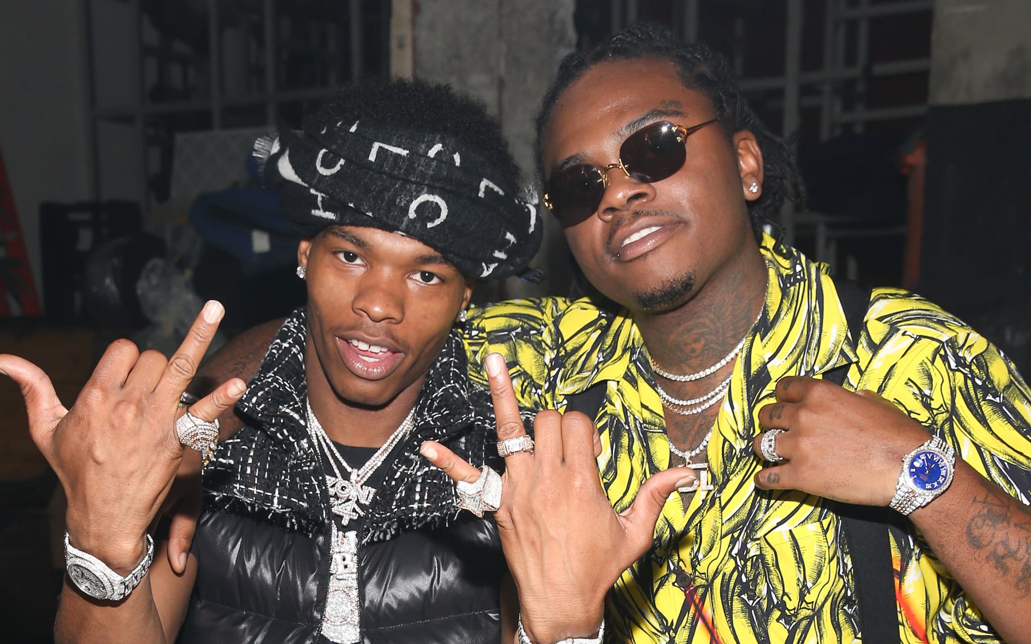 Lil Baby and Gunna at 2018 BET Hip-Hop Awards