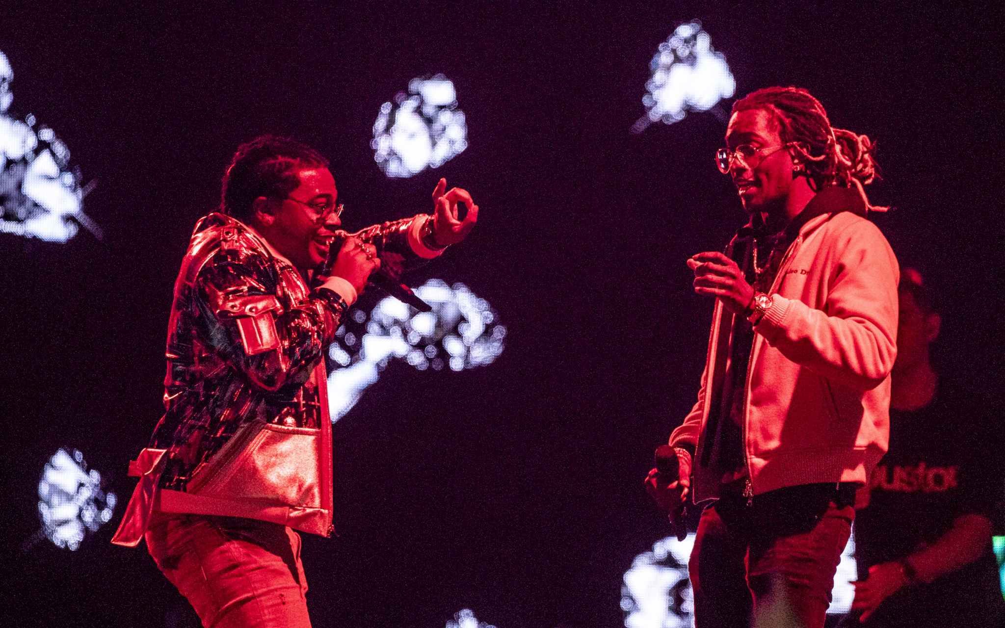 Gunna and Young Thug perform onstage