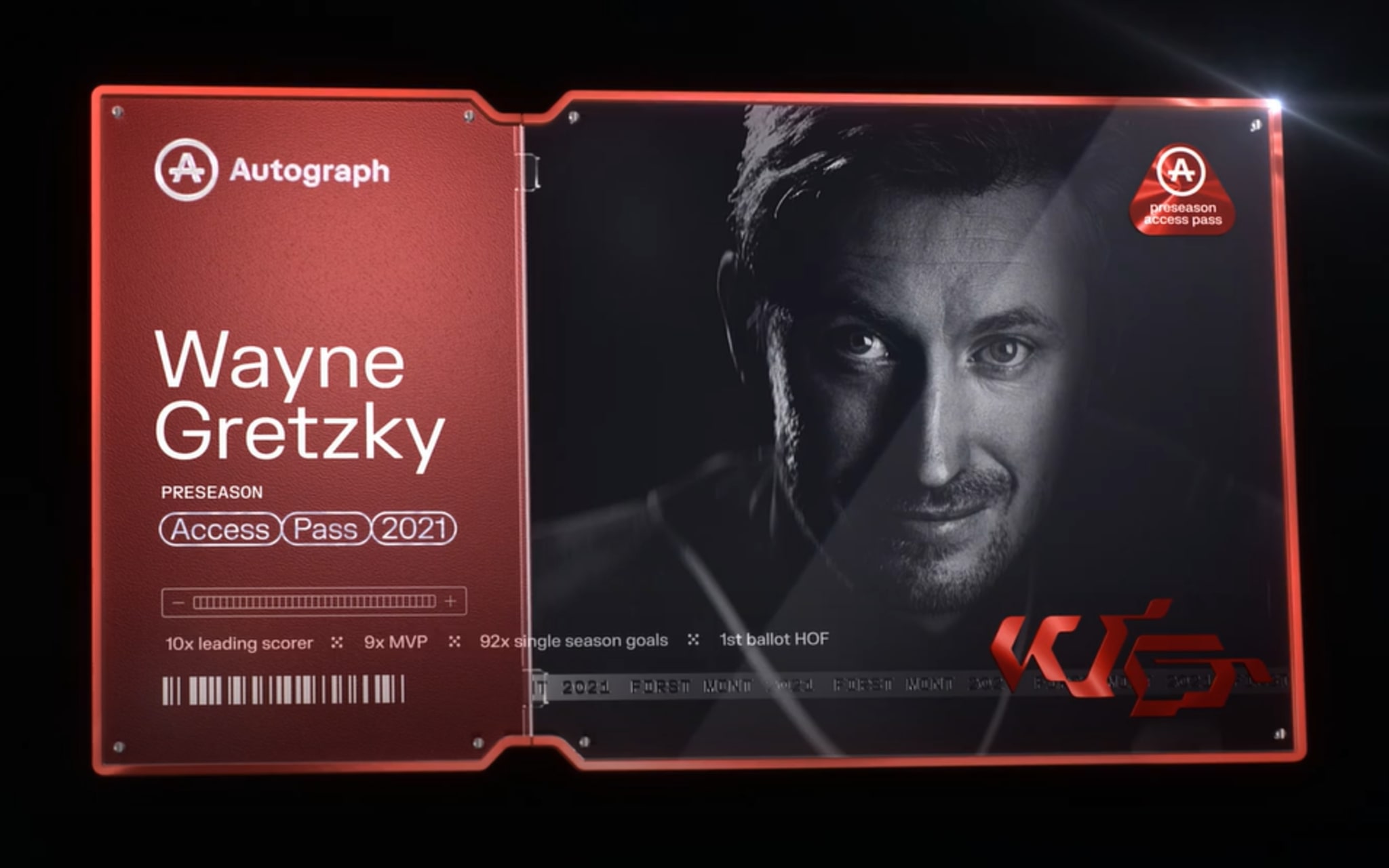Wayne Gretzky's first NFT