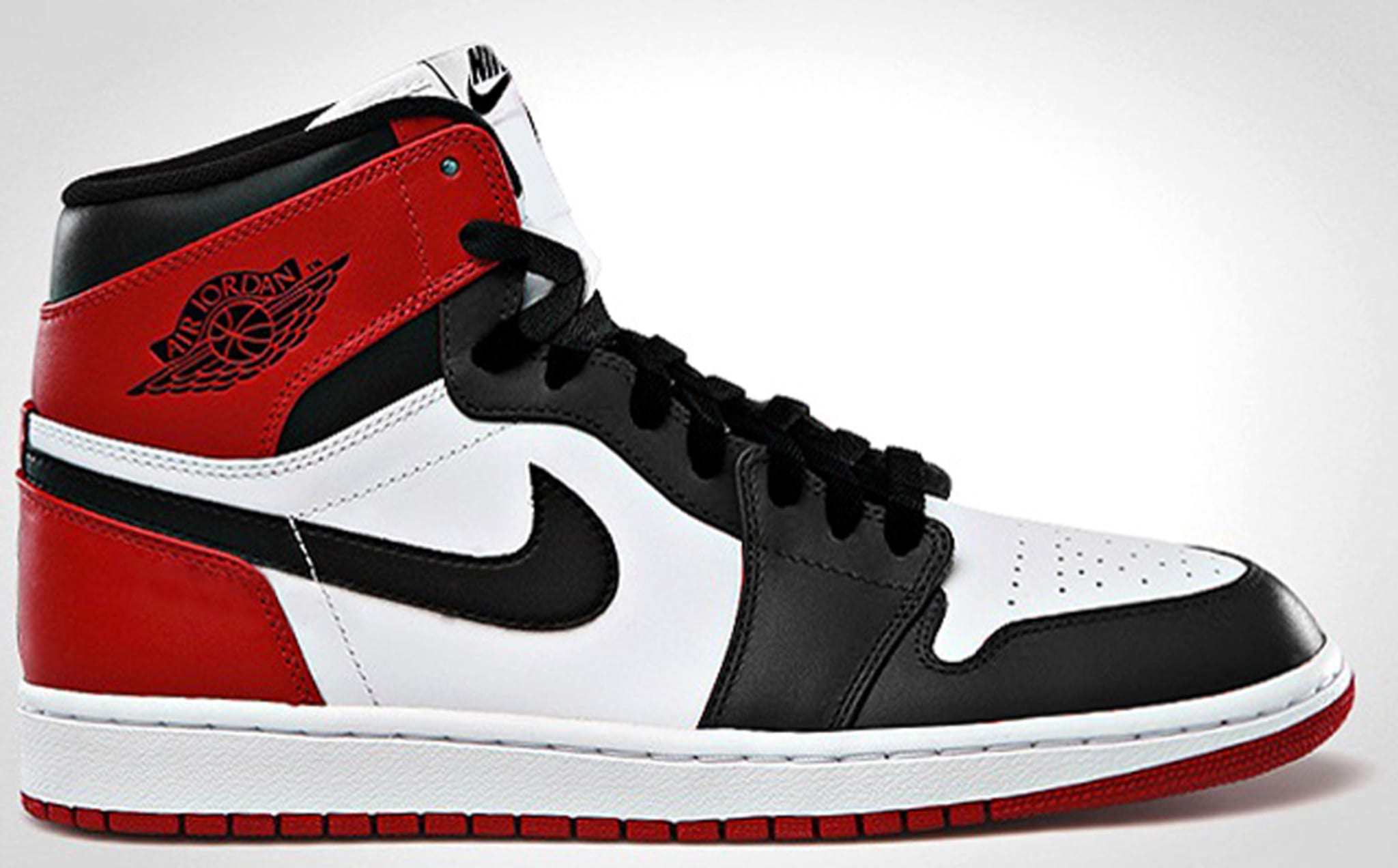 Air Jordan 1 Retro High OG White Black Varsity Red