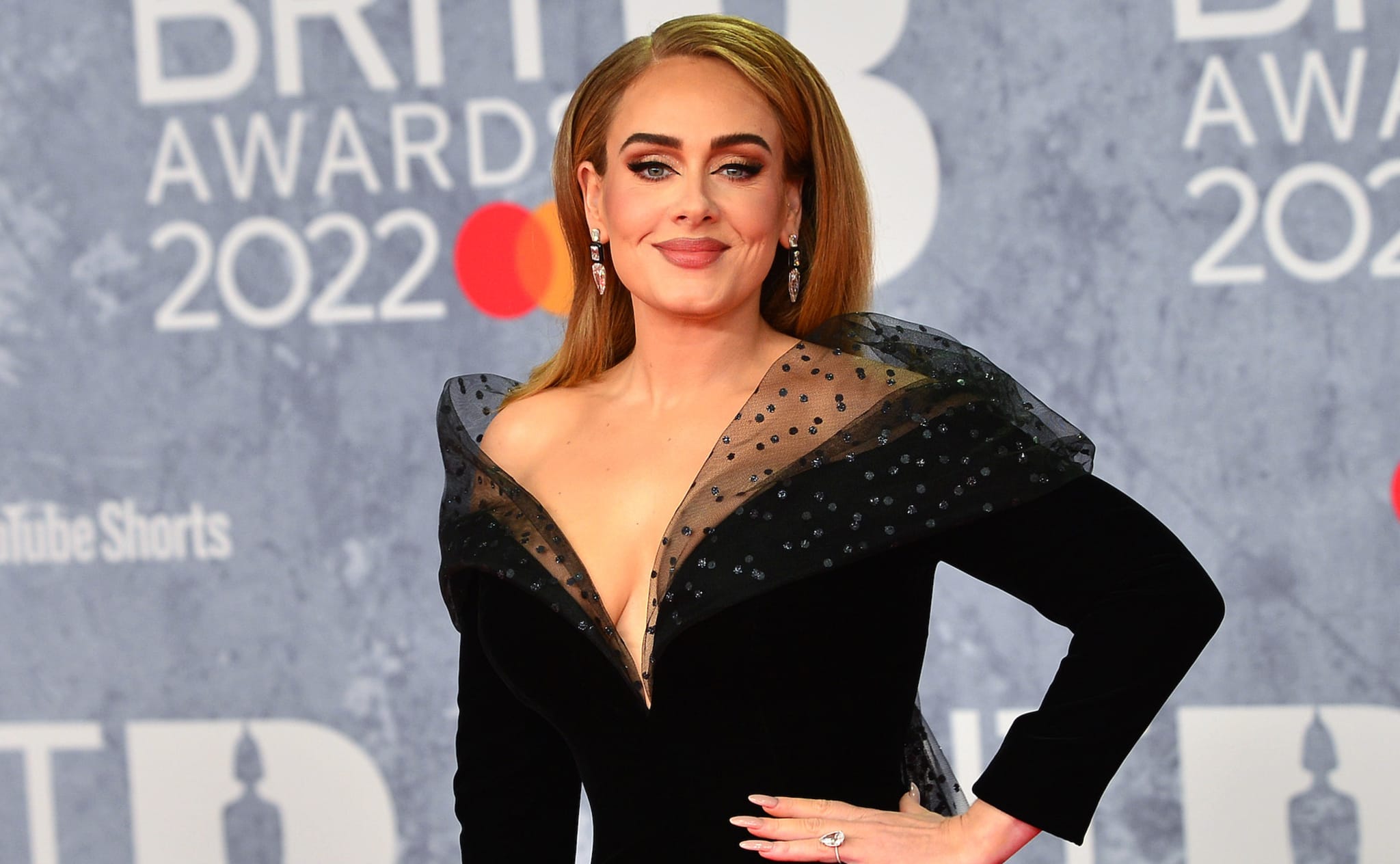 Adele attends 2022 Brit Awards