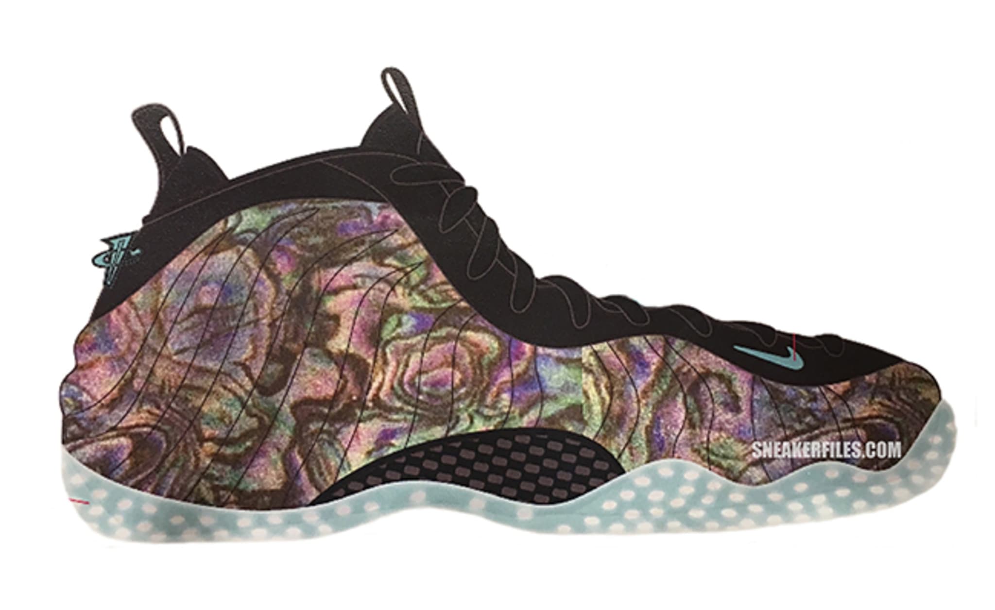 Nike Air Foamposite One "Abalone"