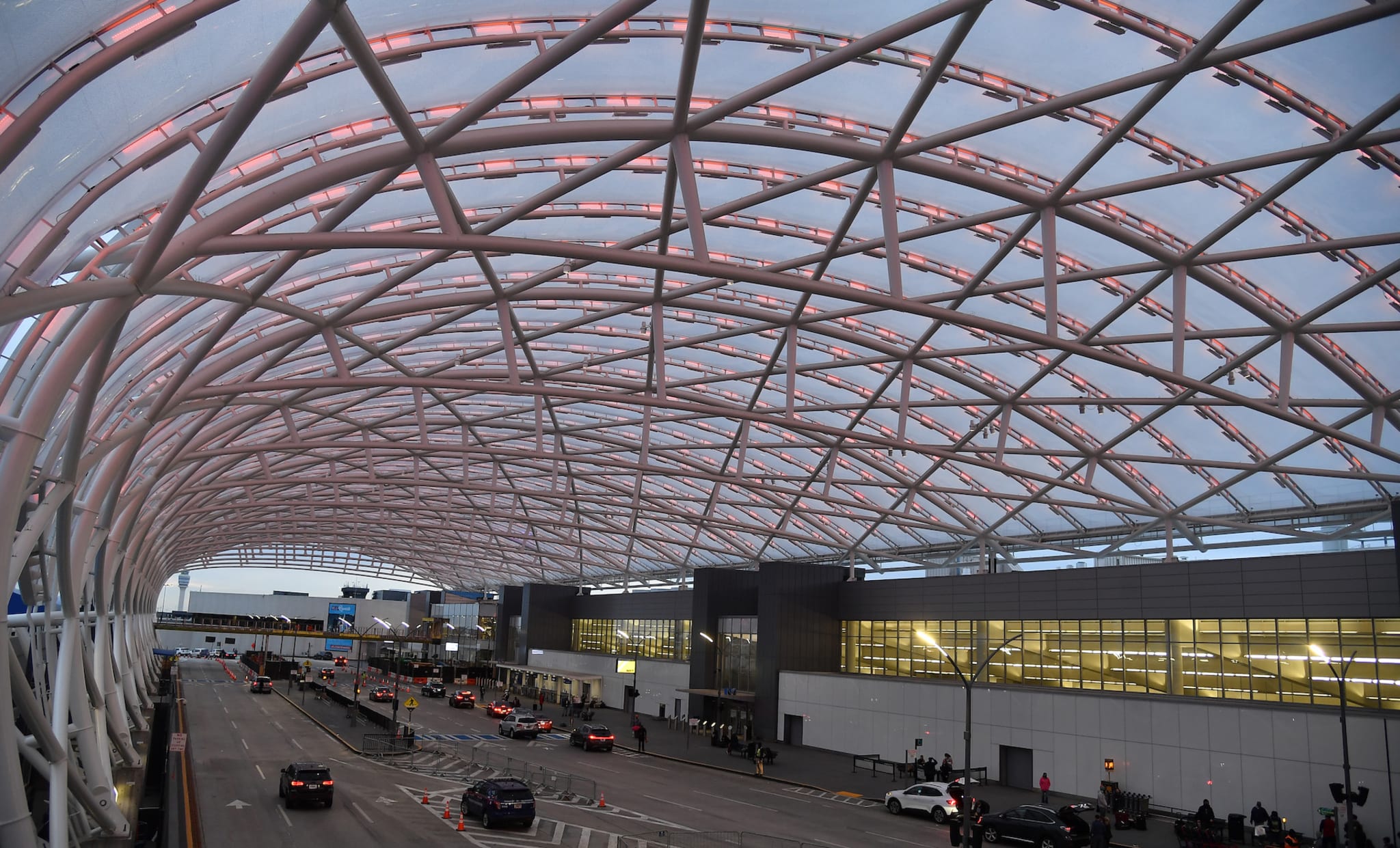 The arrivals pick up at Atlanta International Airport