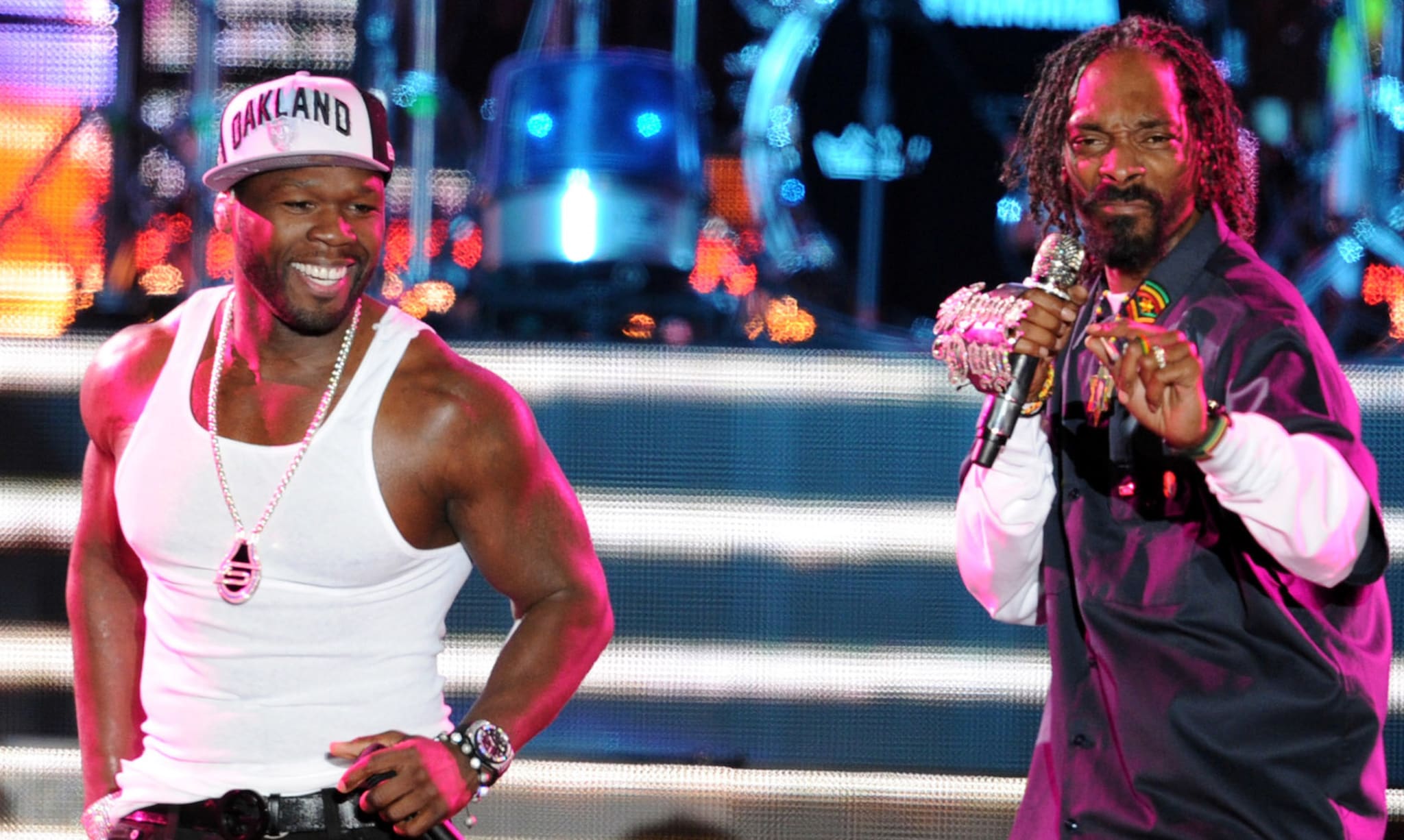 50 Cent and Snoop Dogg perform at Coachella in 2012