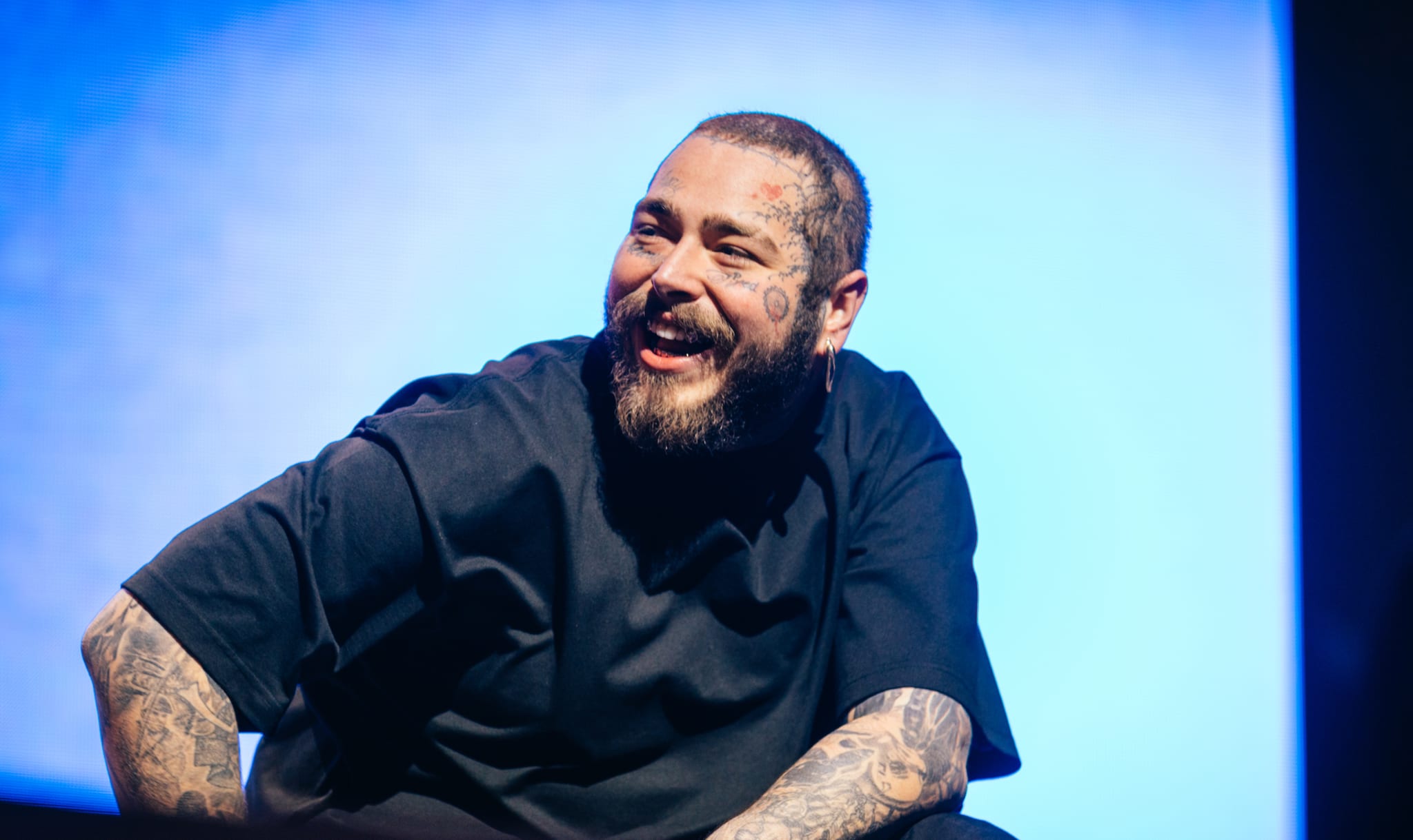 Post Malone performs at 2022 Coachella