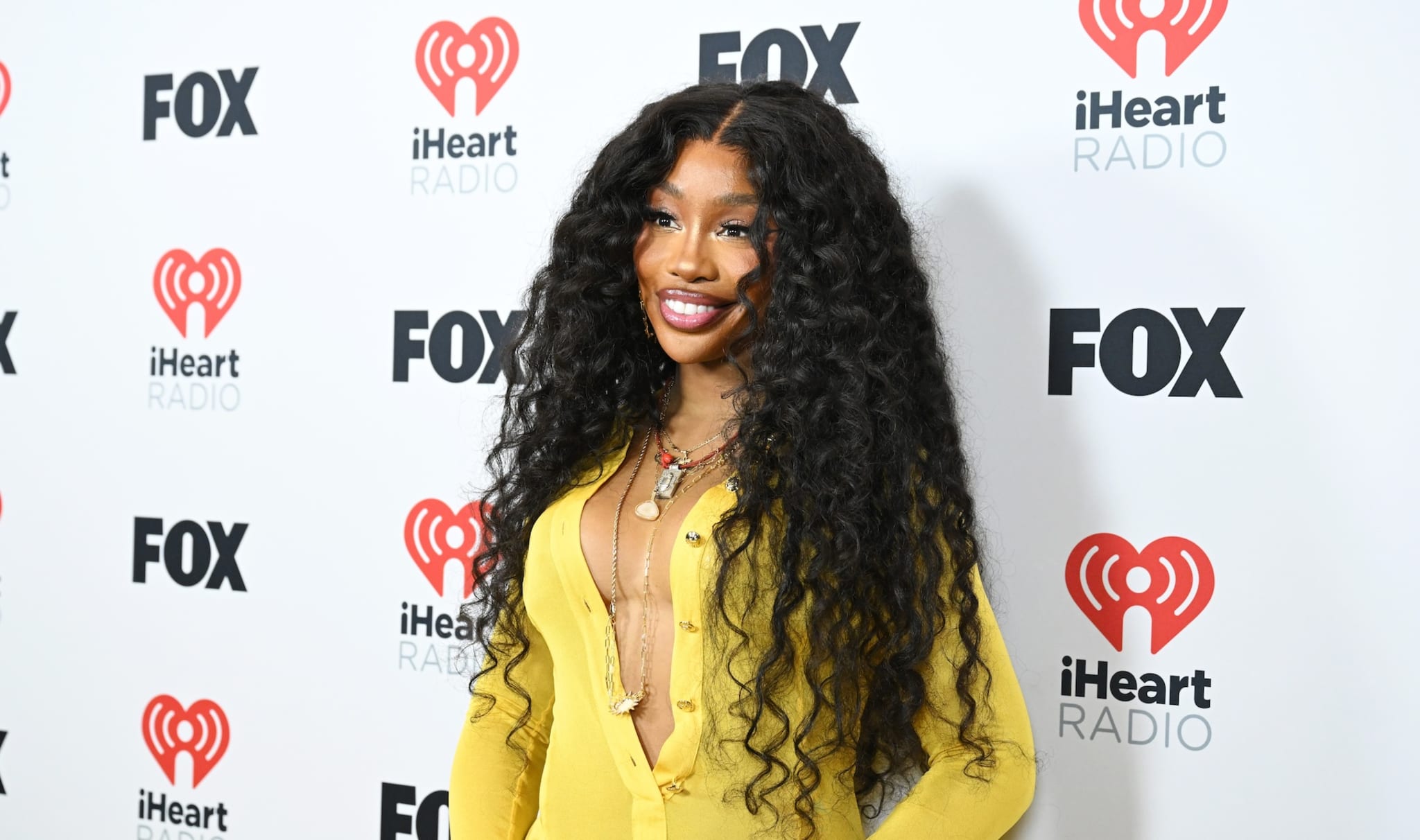 SZA, winner of the R&B Song of the Year, R&B Album of the Year, and R&B Artist of the Year awards, poses in the press room at the 2024 iHeartRadio Music Awards held at the Dolby Theatre on April 1, 2024 in Los Angeles, California.