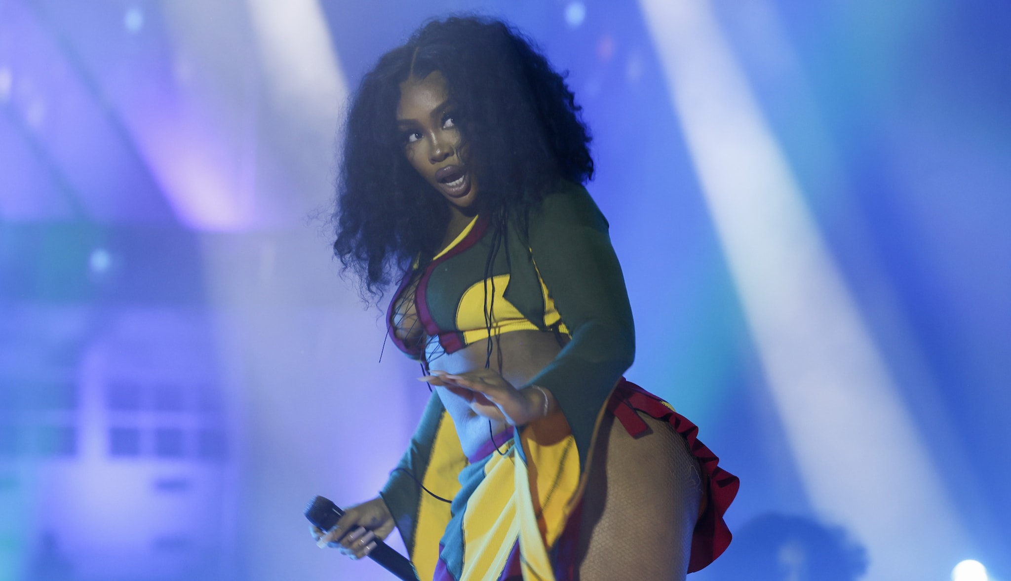 SZA performs at Outside Lands Festival