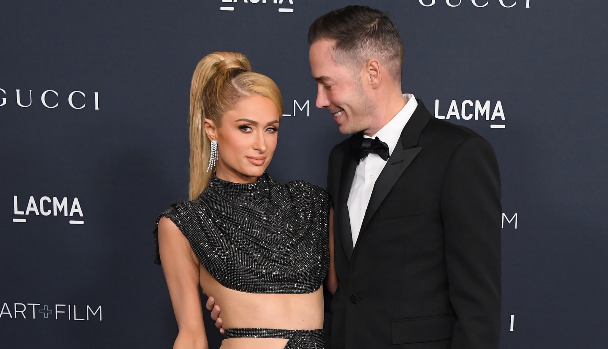 Paris and Carter have welcomed a baby