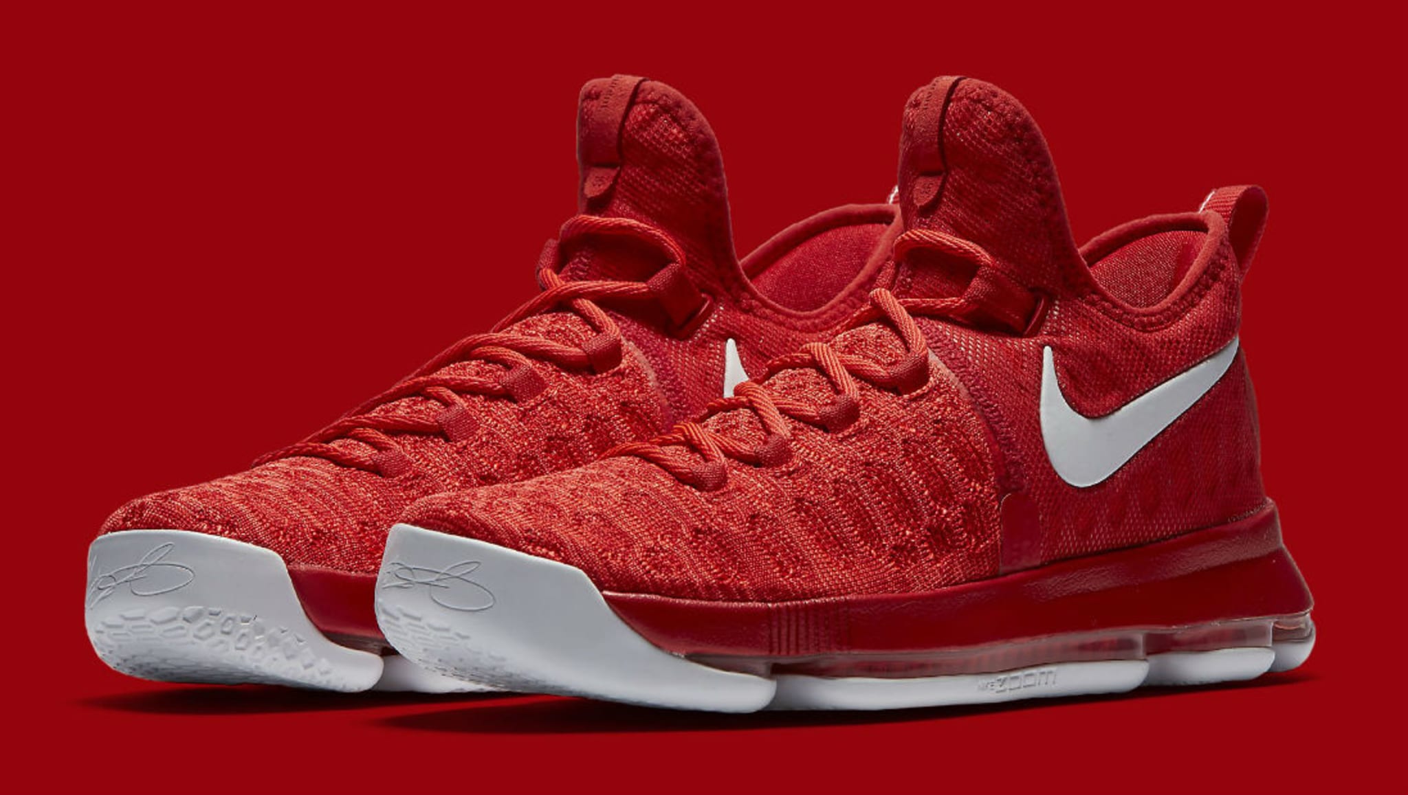 Nike KD 9 Varsity Red/White Main 843392 611