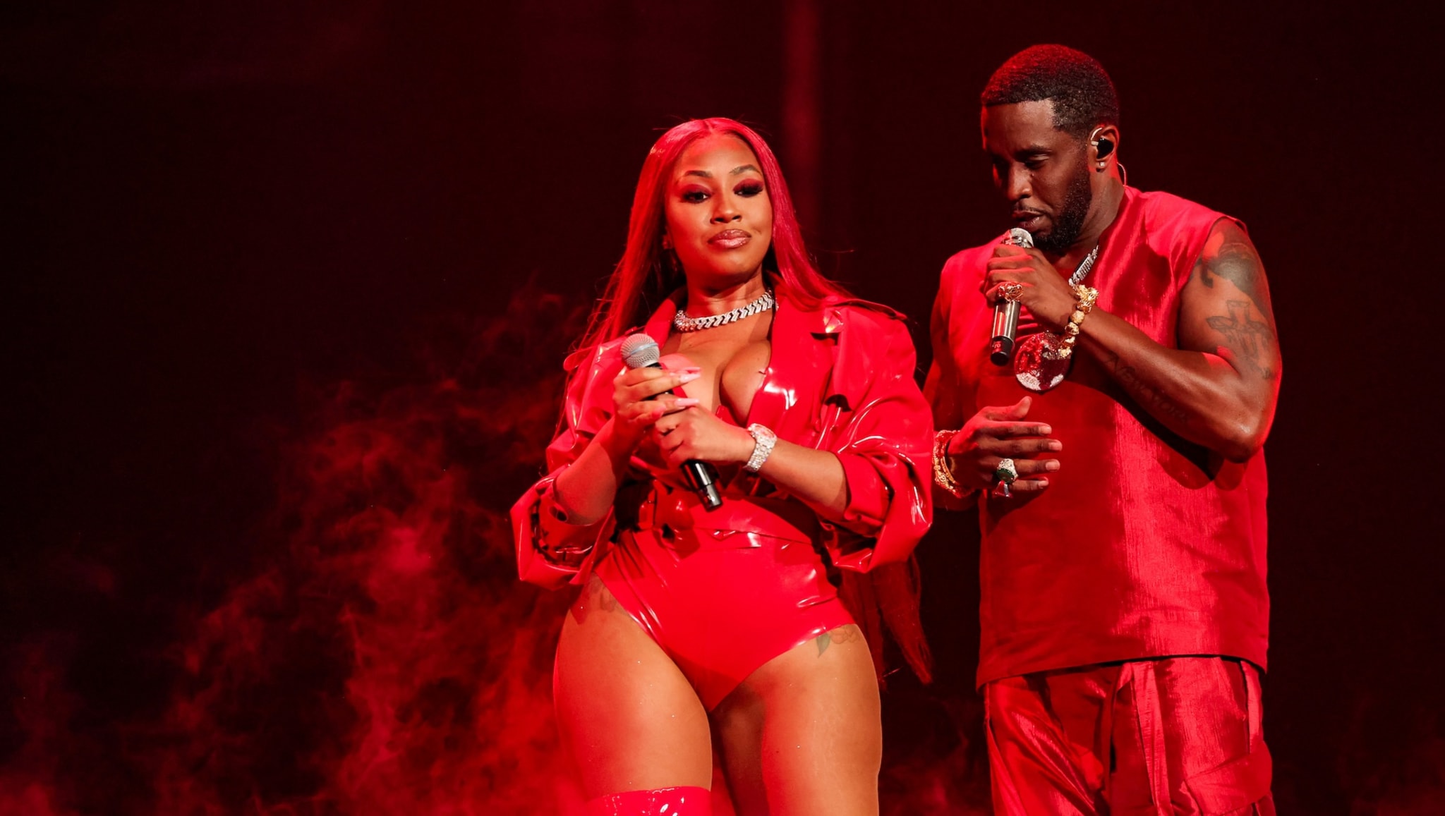 Yung Miami and Diddy