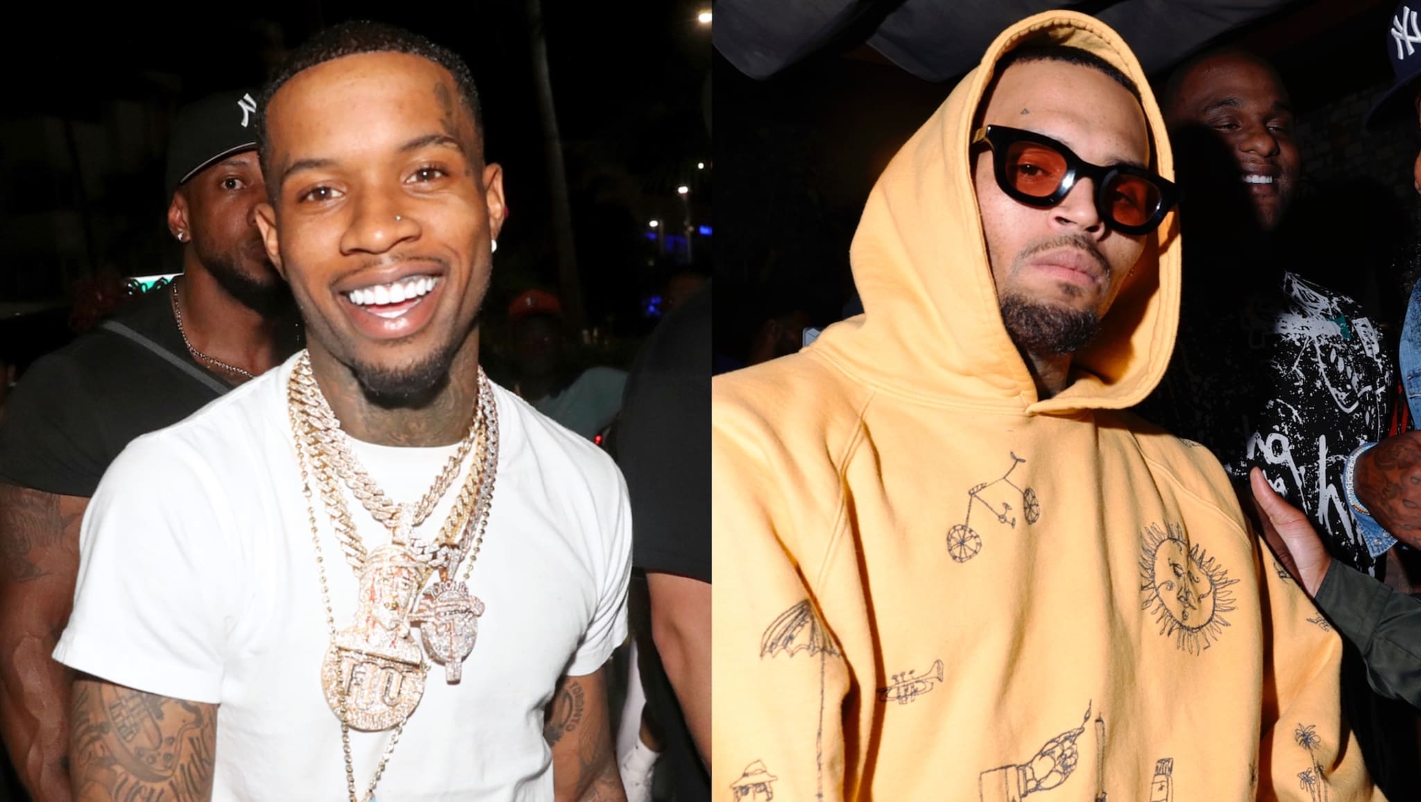 Tory Lanez and Chris Brown