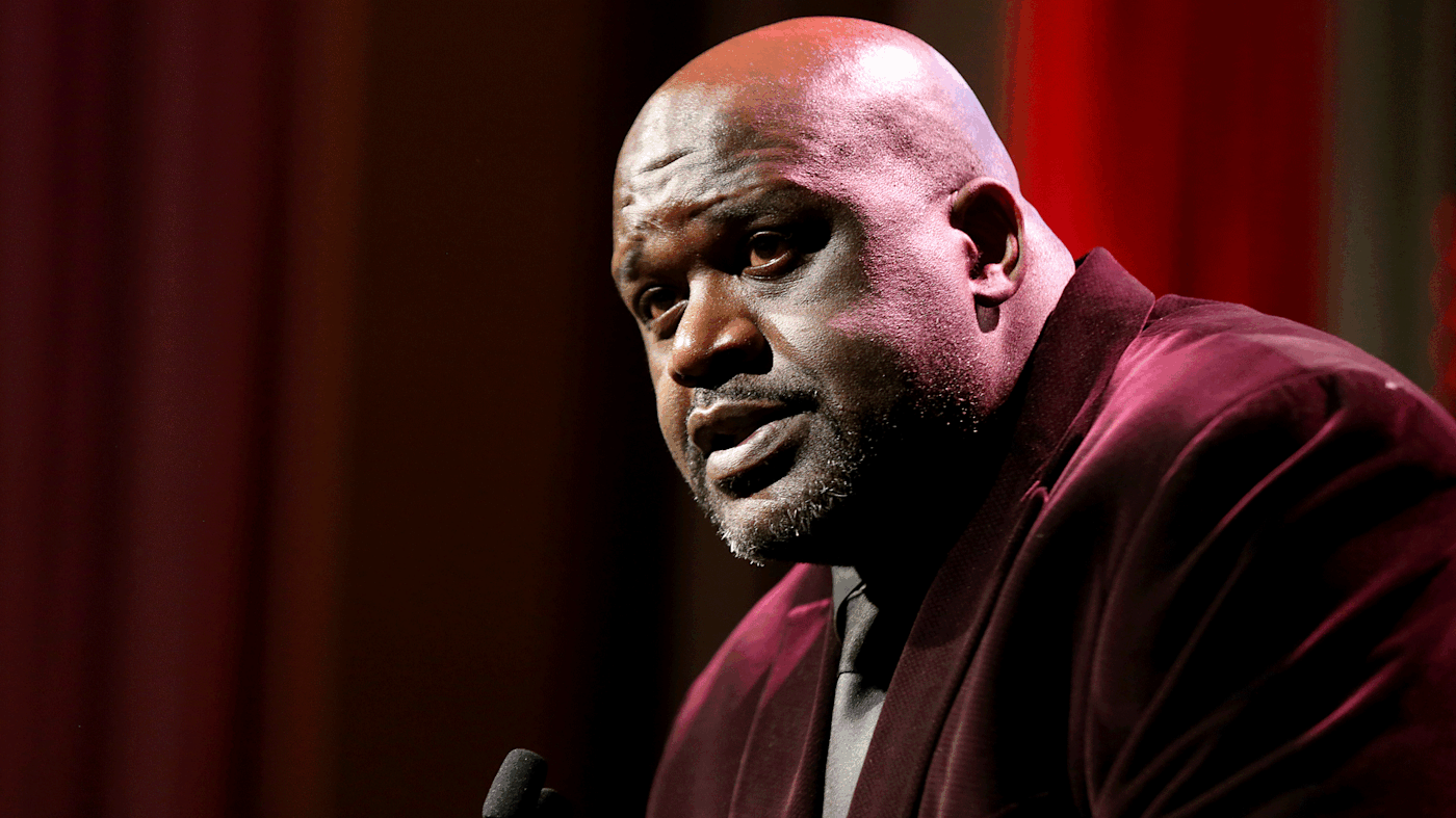 Shaq at the SI Sportsperson of the Year ceremony.