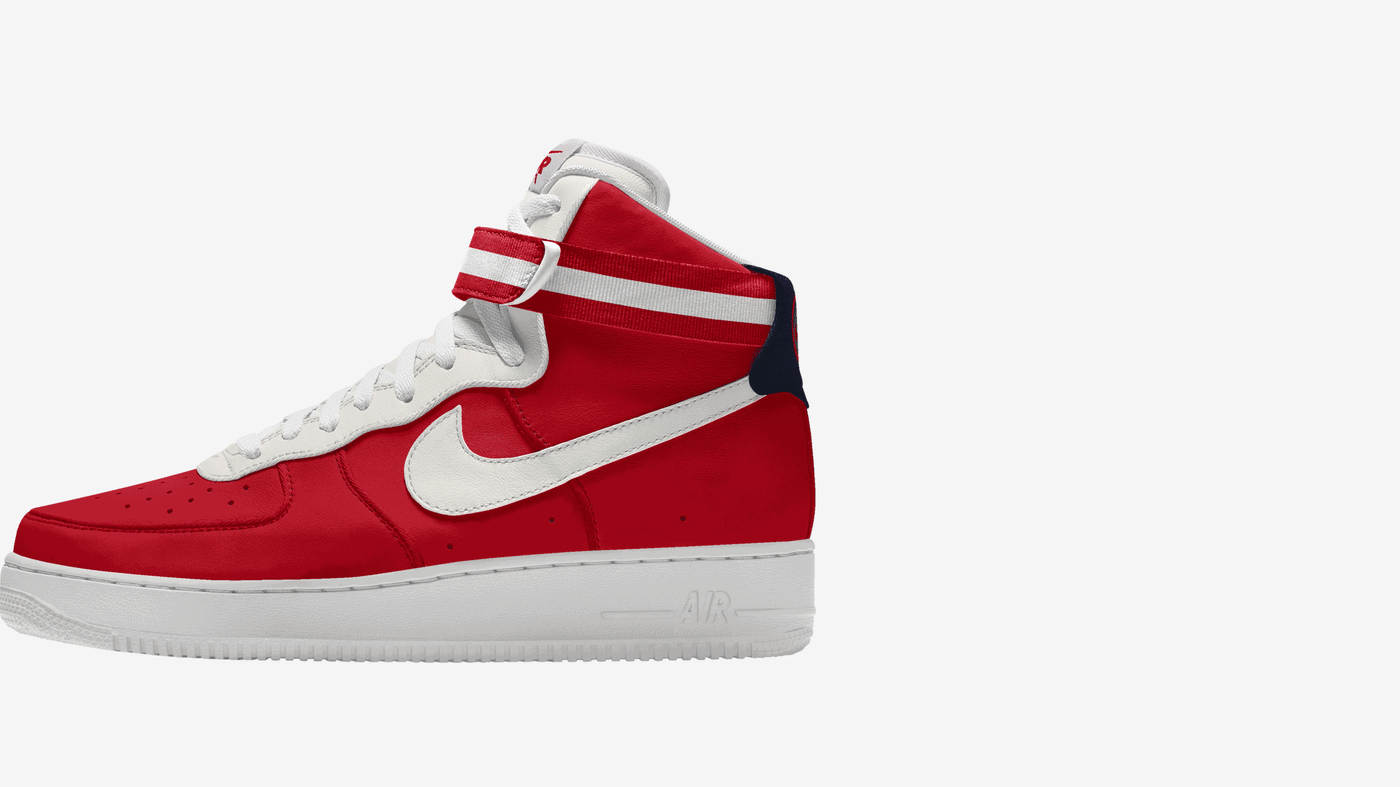 NCAA x Nike Air Force 1 By You Collection