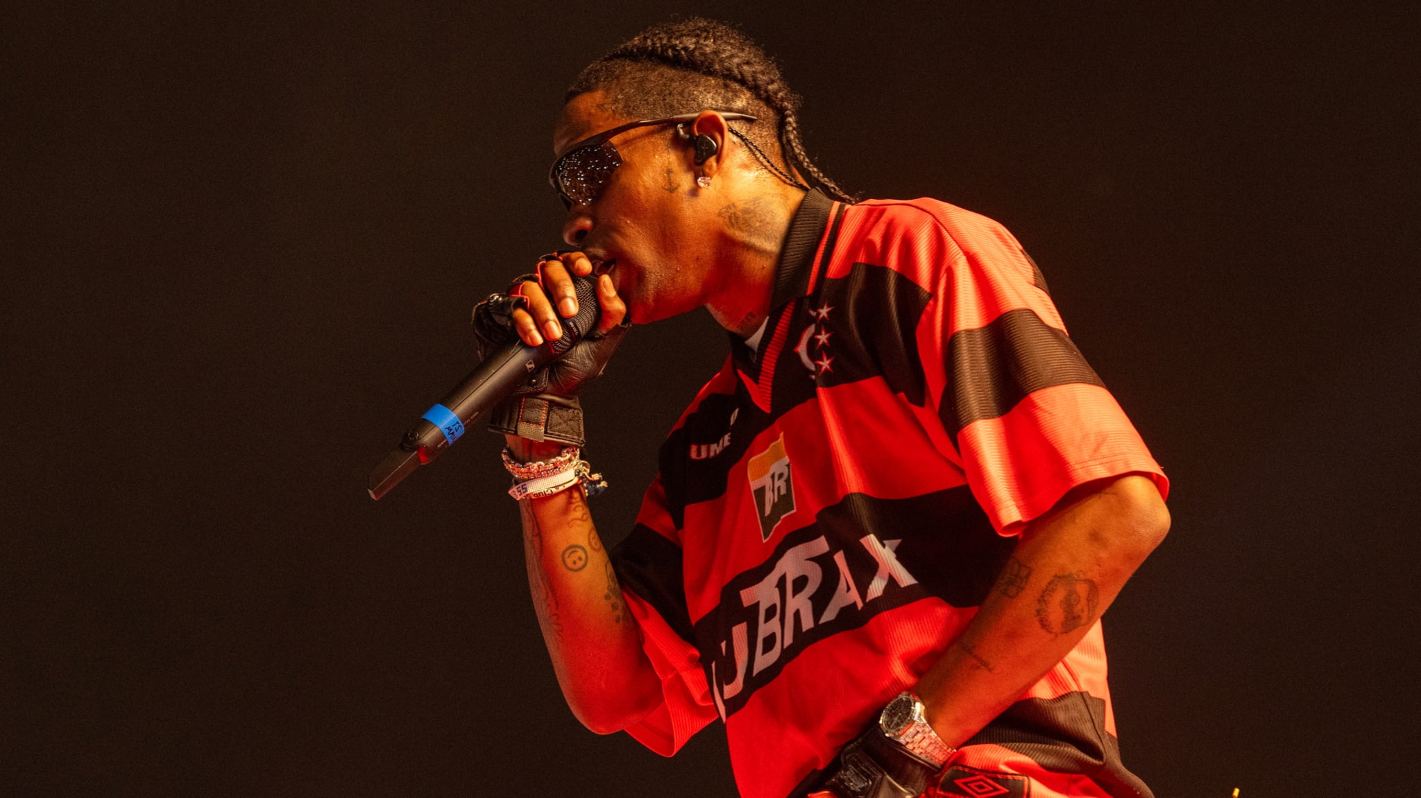 Travis Scott performs live.