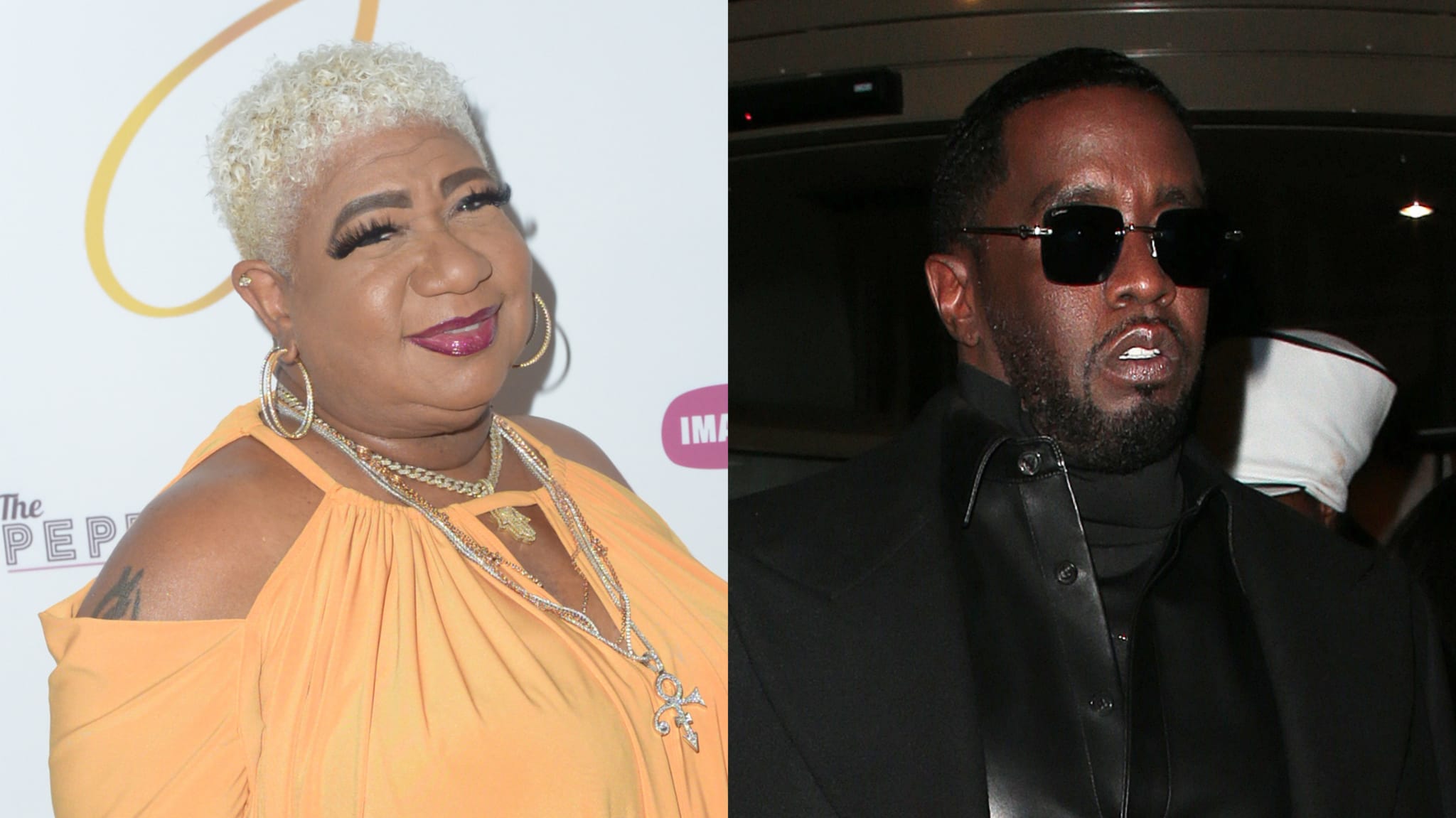 Comedian Luenell Defaces a Photo of Diddy Amid Sexual Assault Lawsuit