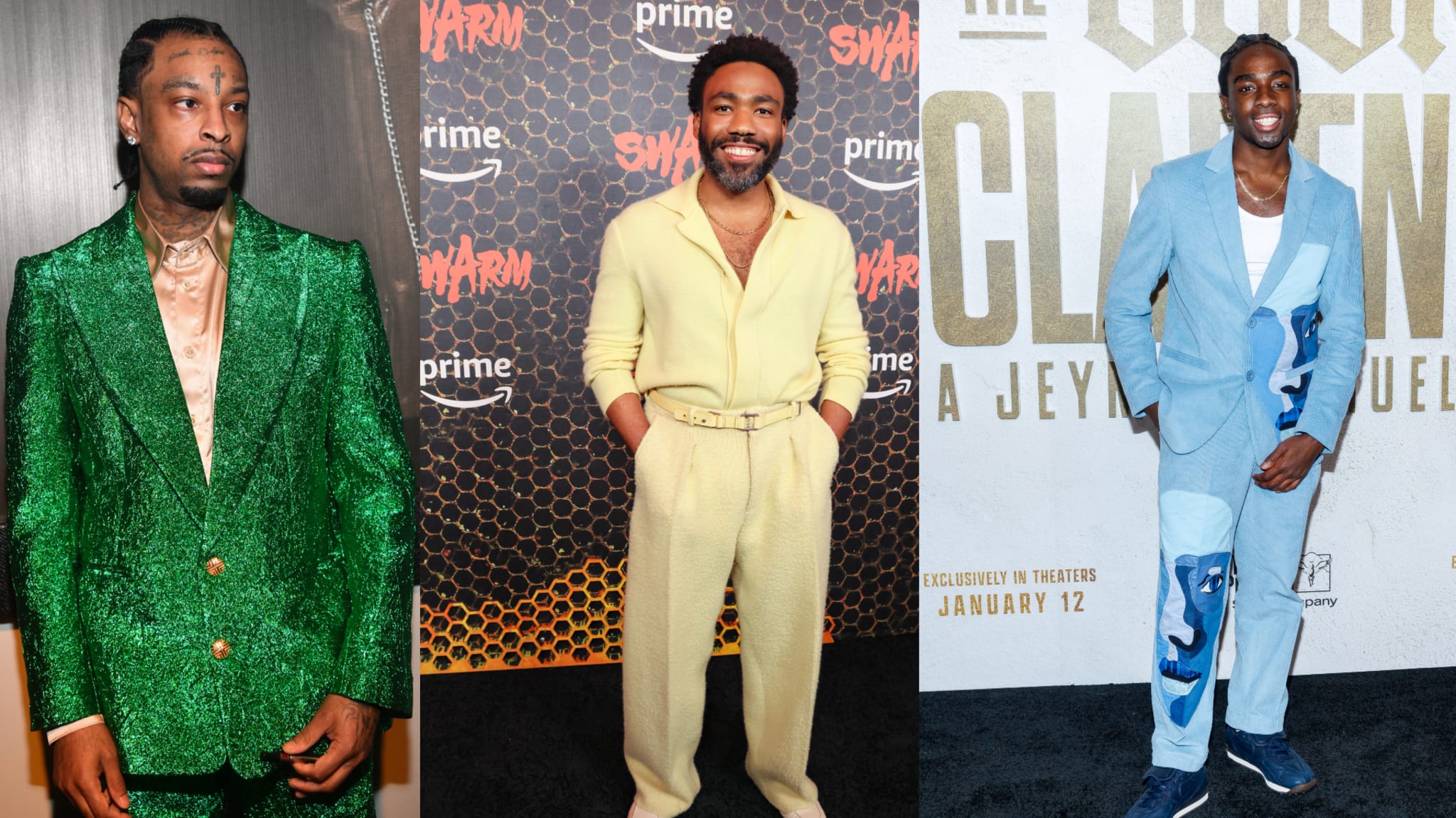 21 savage donald glover and caleb mclaughlin