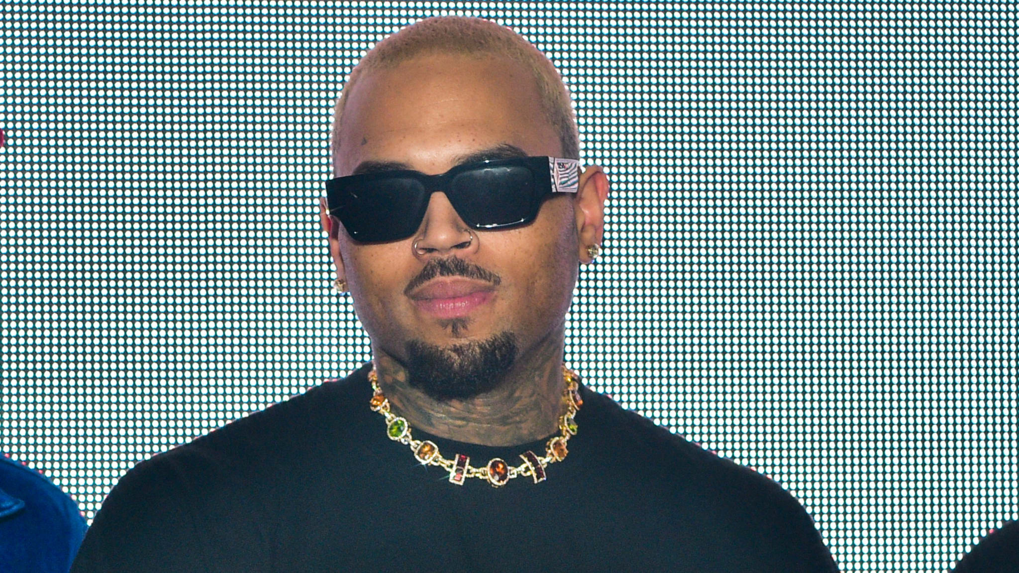 chris brown at club