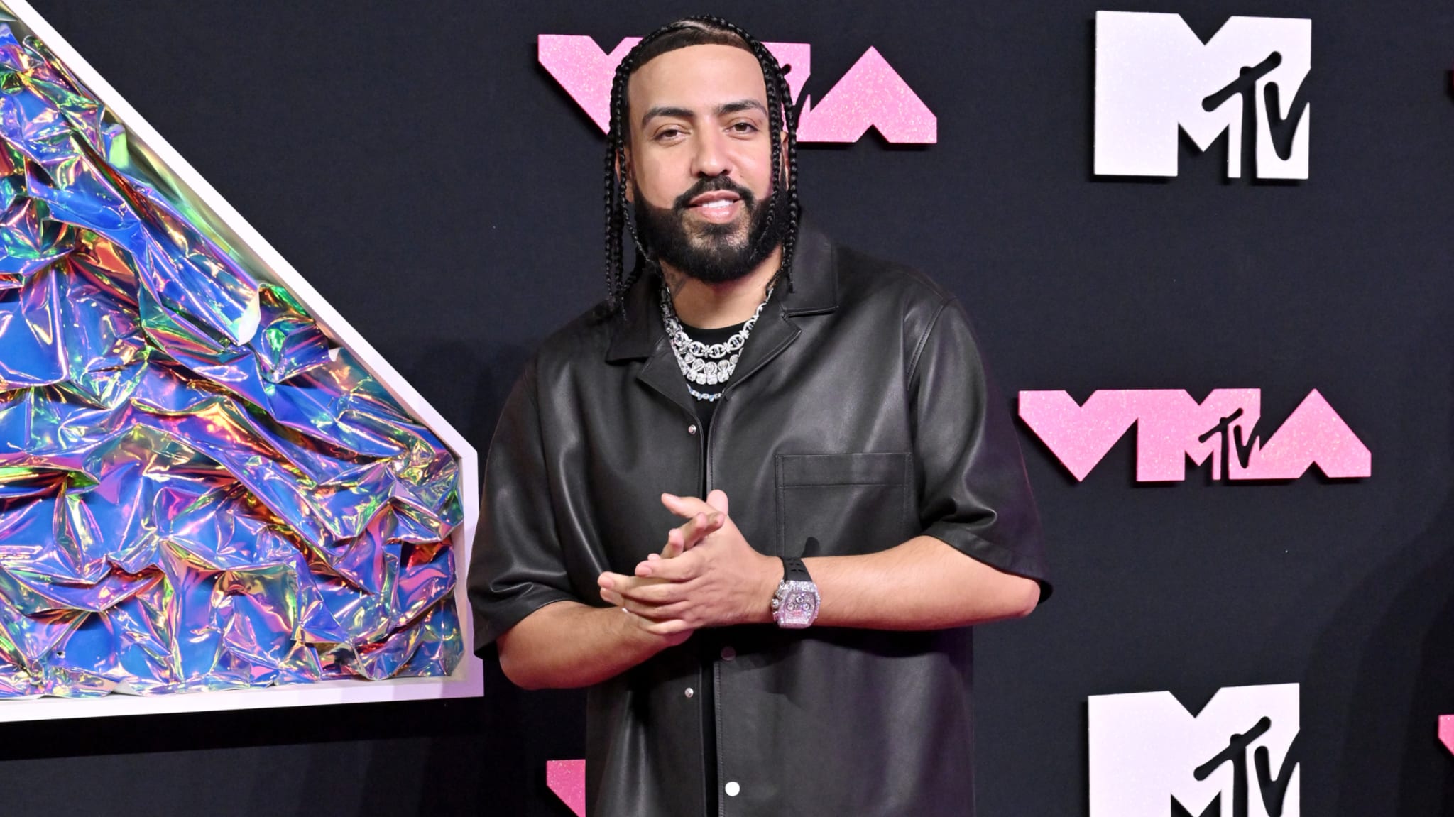 french montana on vmas red carpet