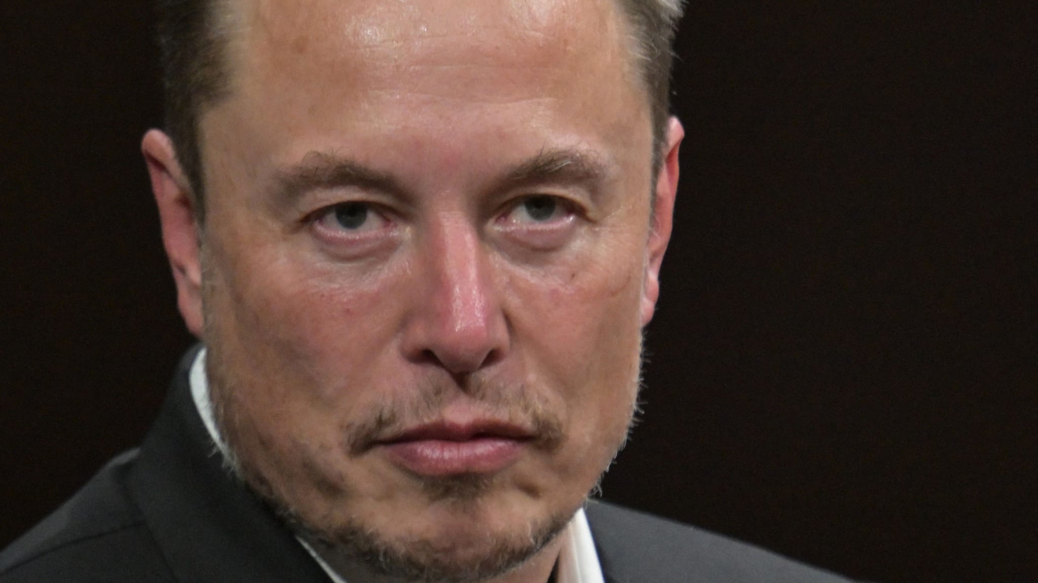 elon musk is seen staring