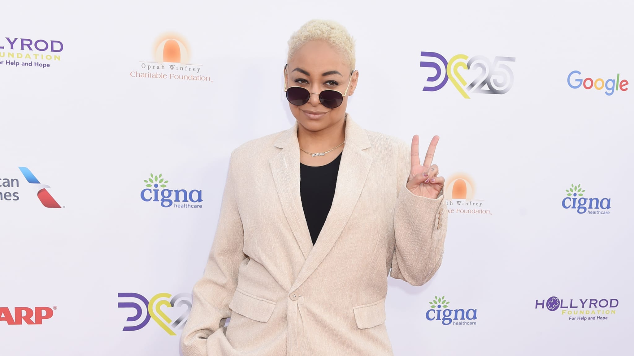 raven symone on the red carpet