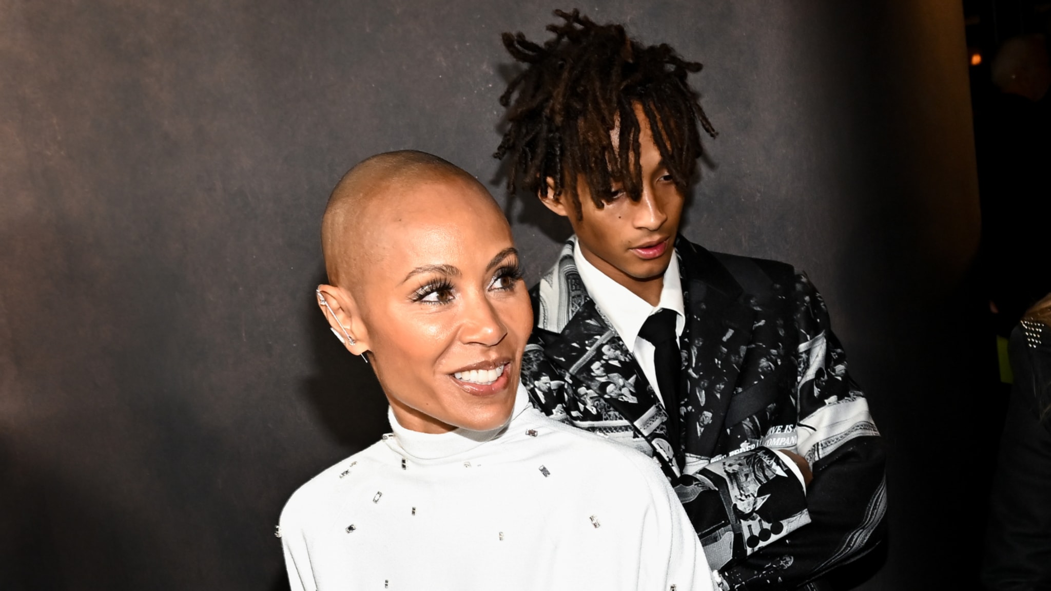 jada and jaden on the red carpet
