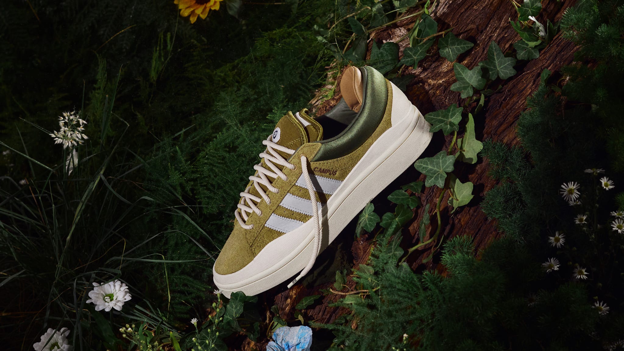 Bad Bunny x Adidas Campus Light 'Wild Moss'