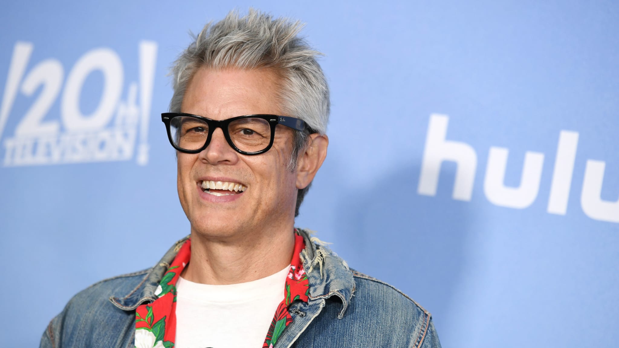 Johnny Knoxville photographed at Hulu premiere