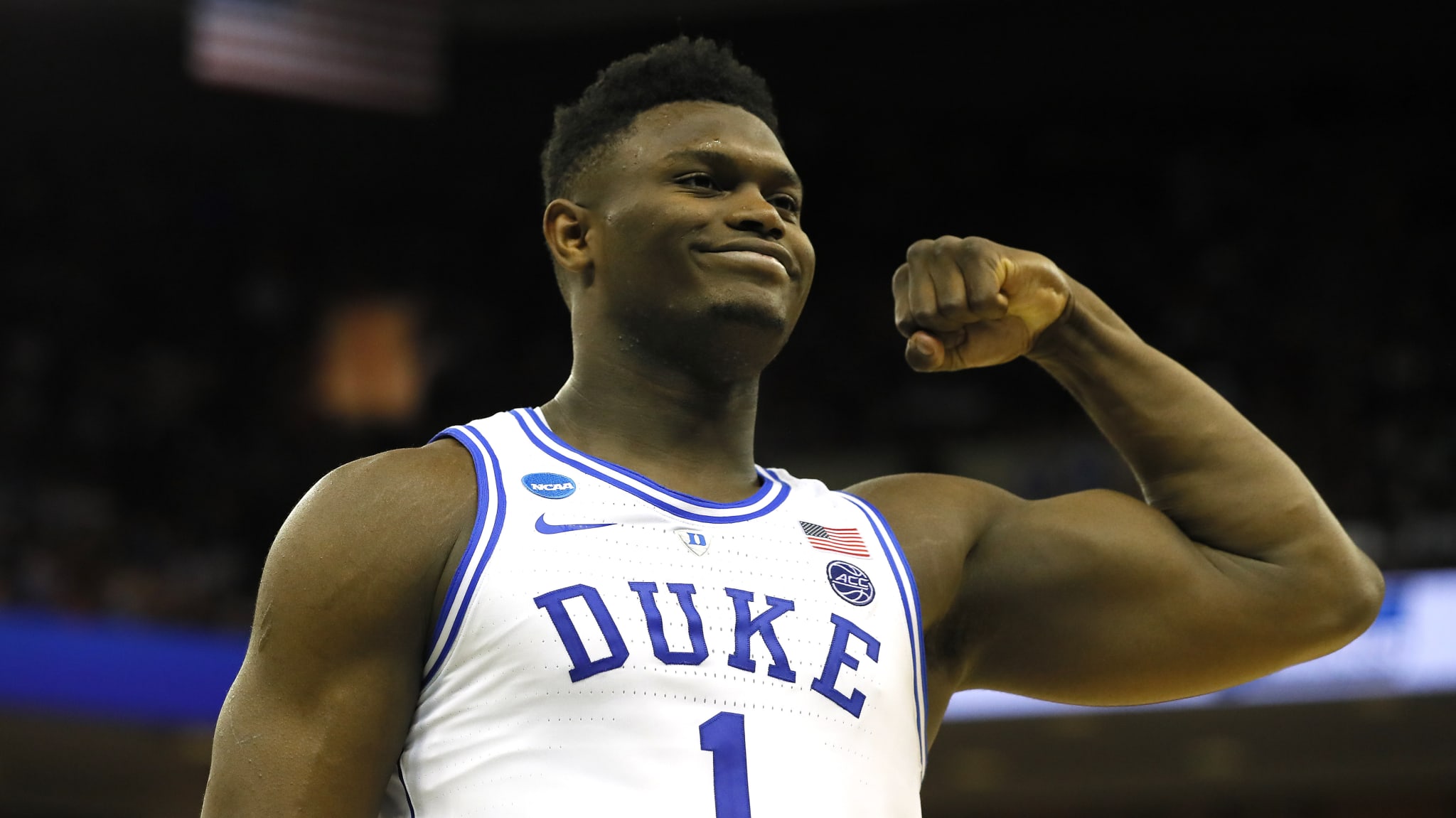 Zion Williamson at Duke during March Madness