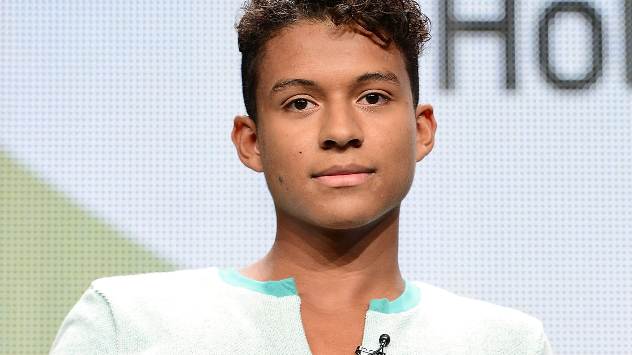 Jaafar Jackson is seen at an event
