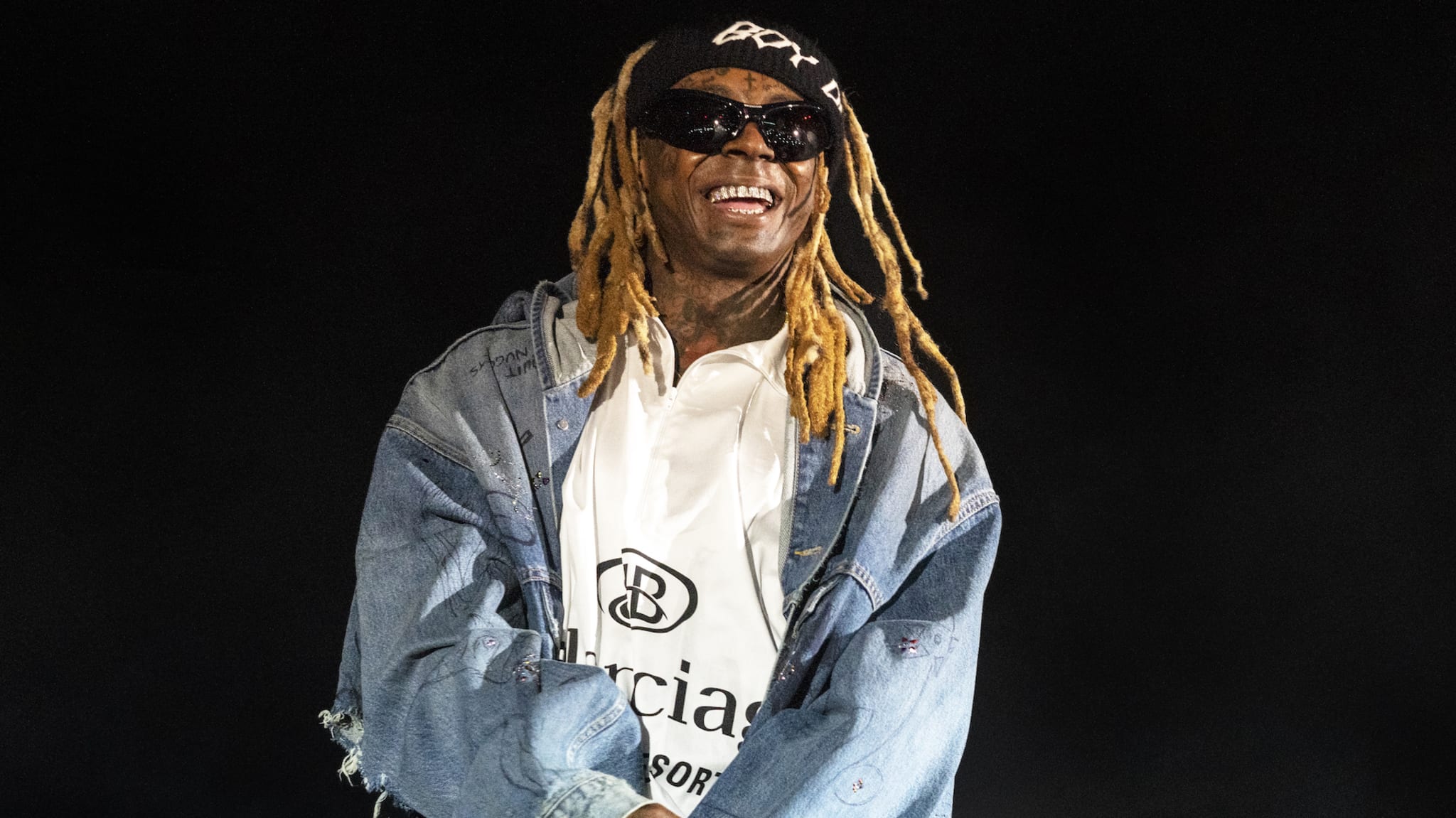 Lil Wayne performing at WeezyAna Fest