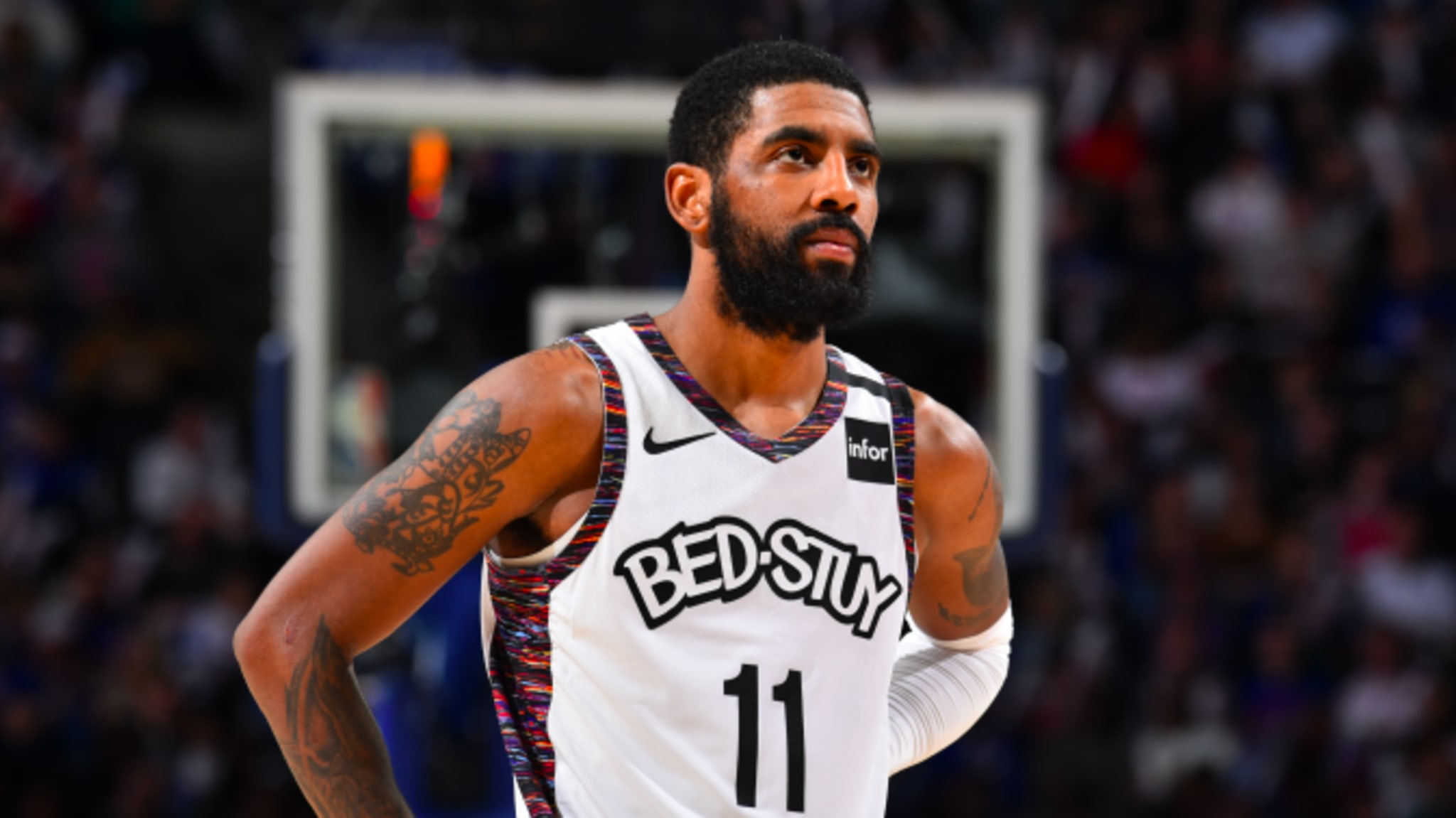 Kyrie Irving #11 of the Brooklyn Nets