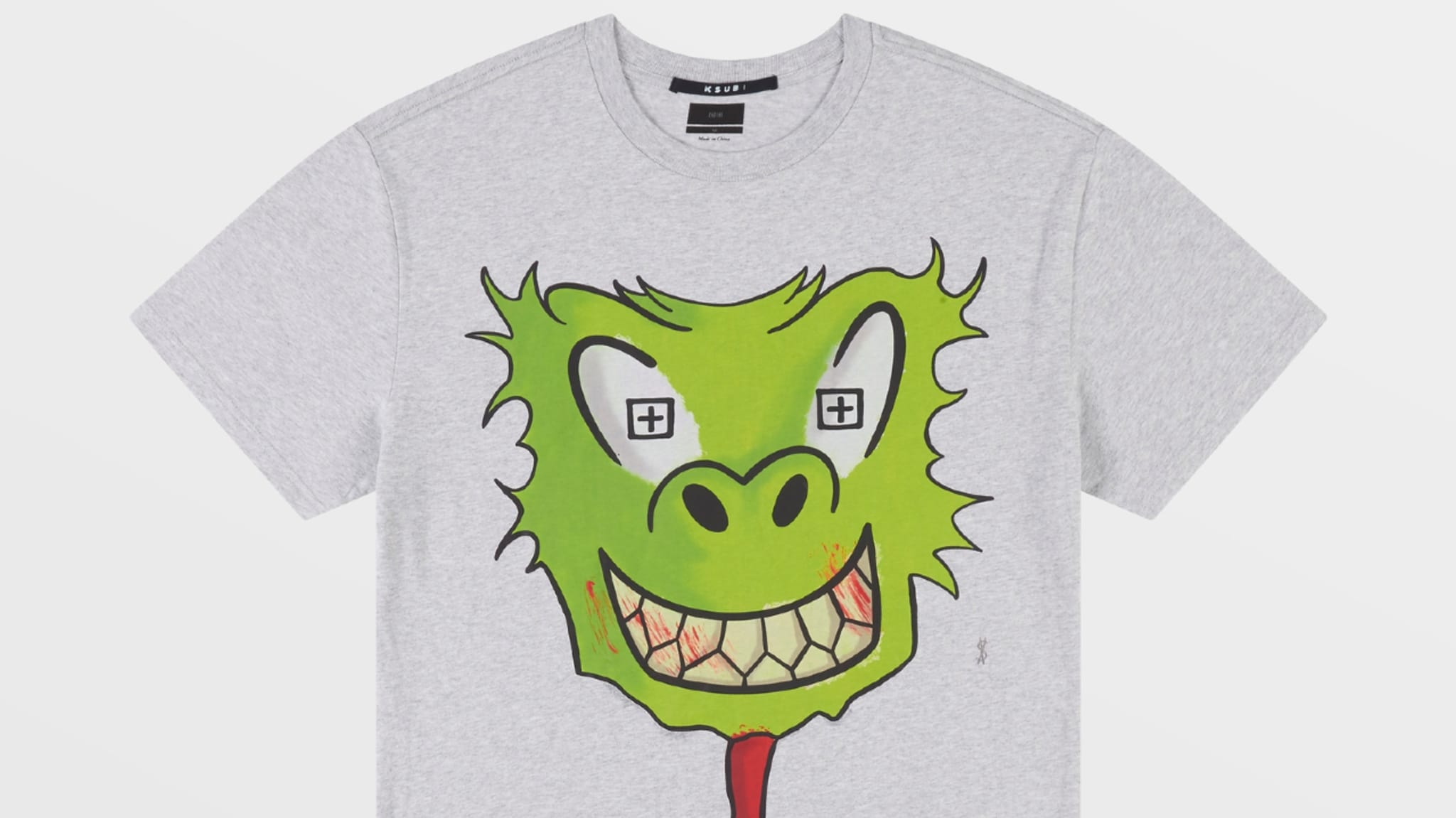 KSUBI t shirt is pictured from new collab