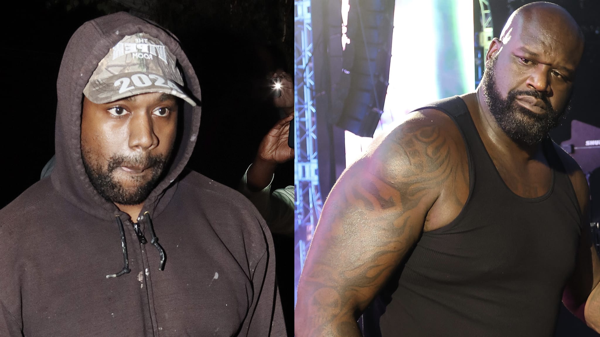 Shaq responds to Kanye west on Twitter