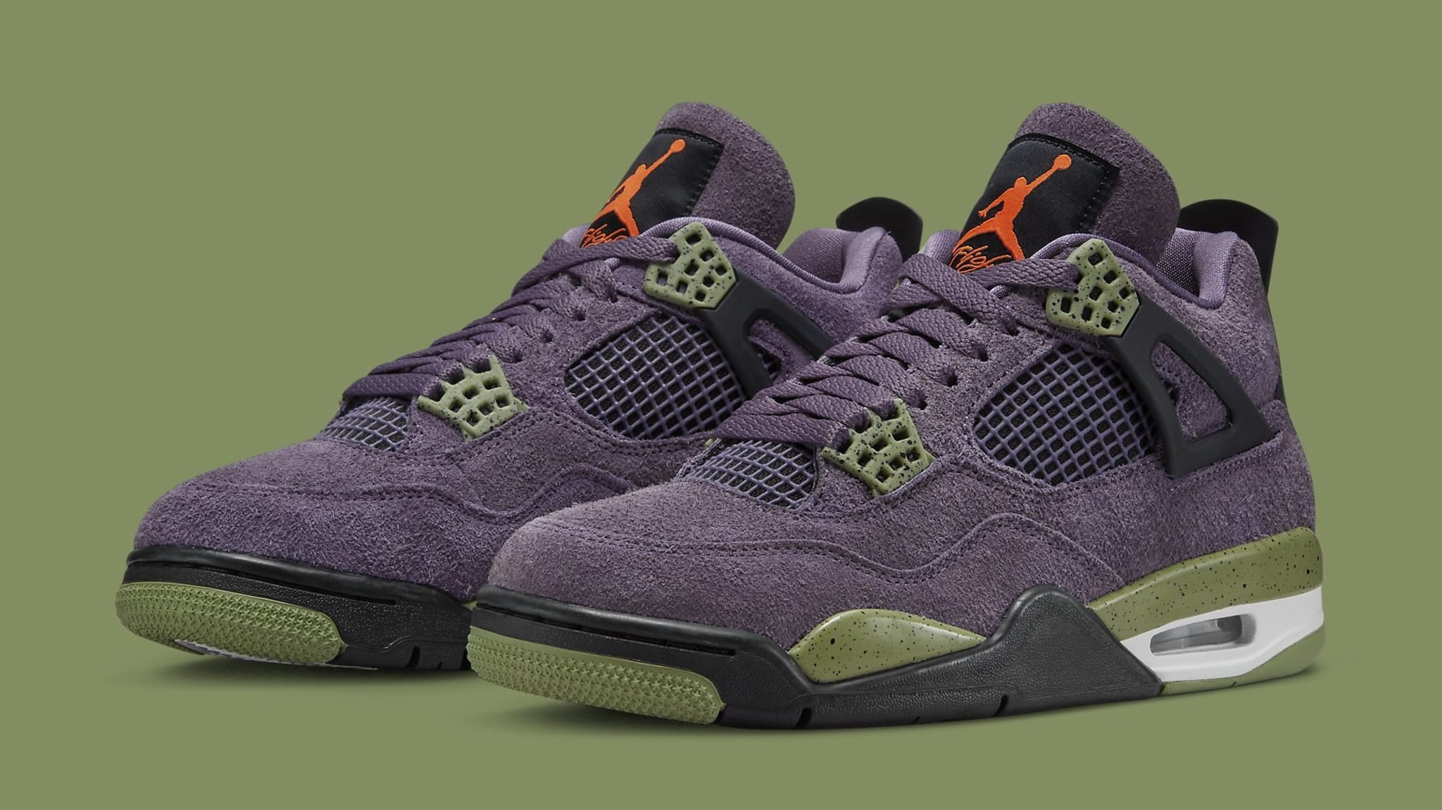 Air Jordan 4 Women's 'Canyon Purple' AQ9129 500 Pair