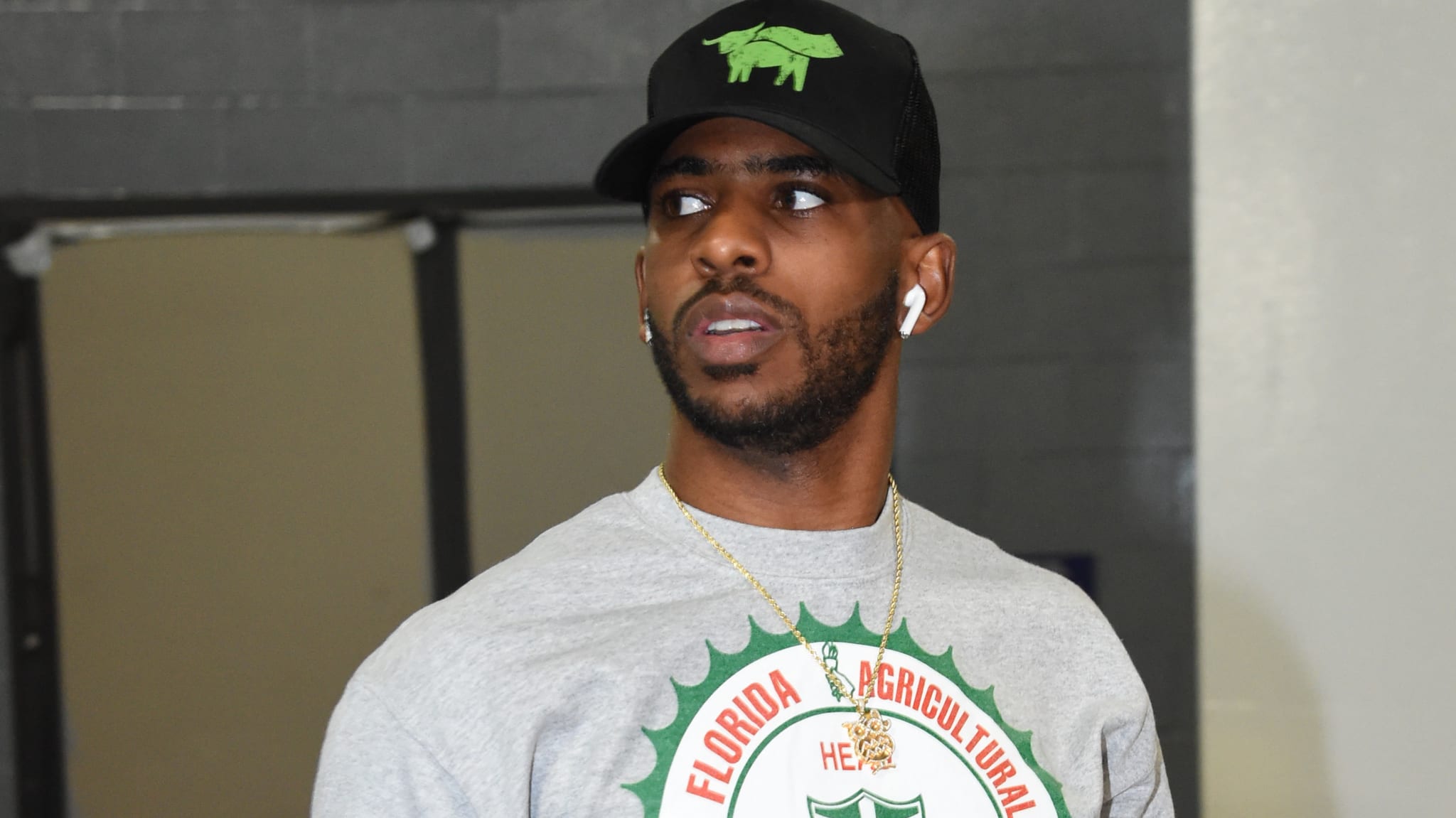 Chris Paul wearing HBCU apparel
